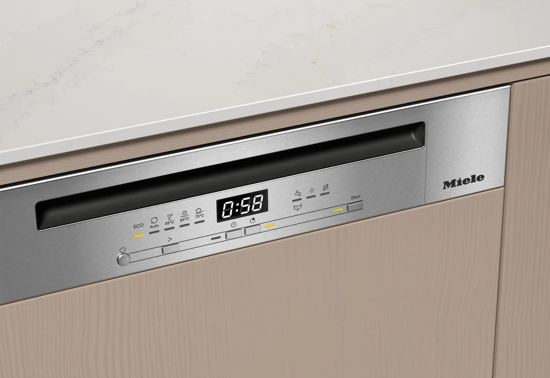 Miele Lave-vaisselle semi-encastrable G 5811 SCi Active Plus Inox CleanSteel image