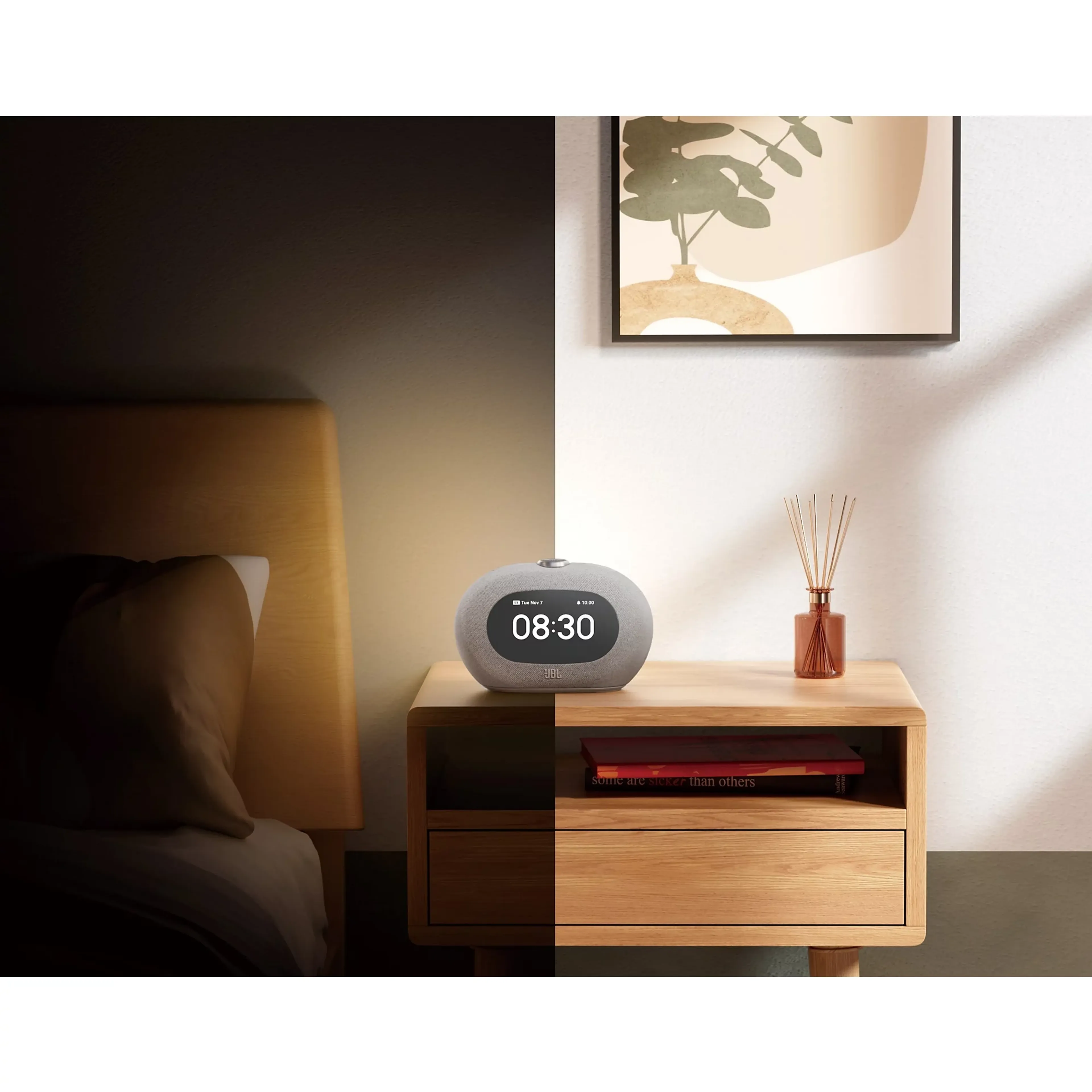JBL Bluetooth clock radio Horizon 3 - Grey image