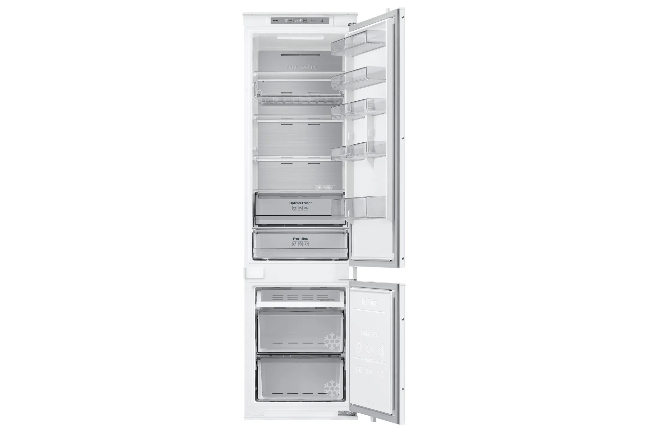 Combi Frigo congélateur encastrable Bespoke AI BRB80F30AES0EF