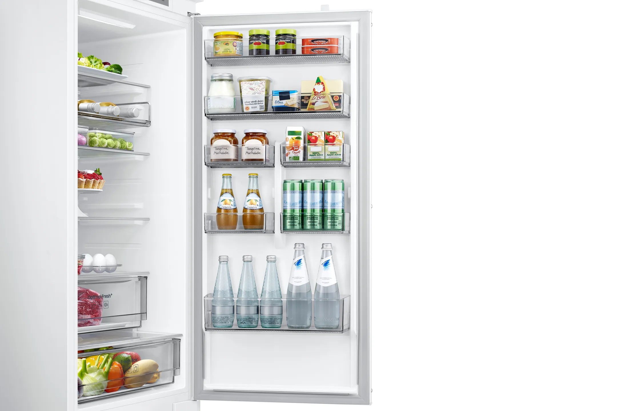 Combi Frigo congélateur encastrable Bespoke AI BRB80F30AES0EF