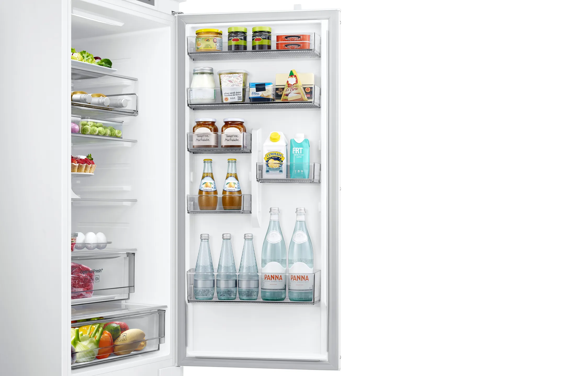 Combi Frigo congélateur encastrable Bespoke AI BRB80F30AES0EF