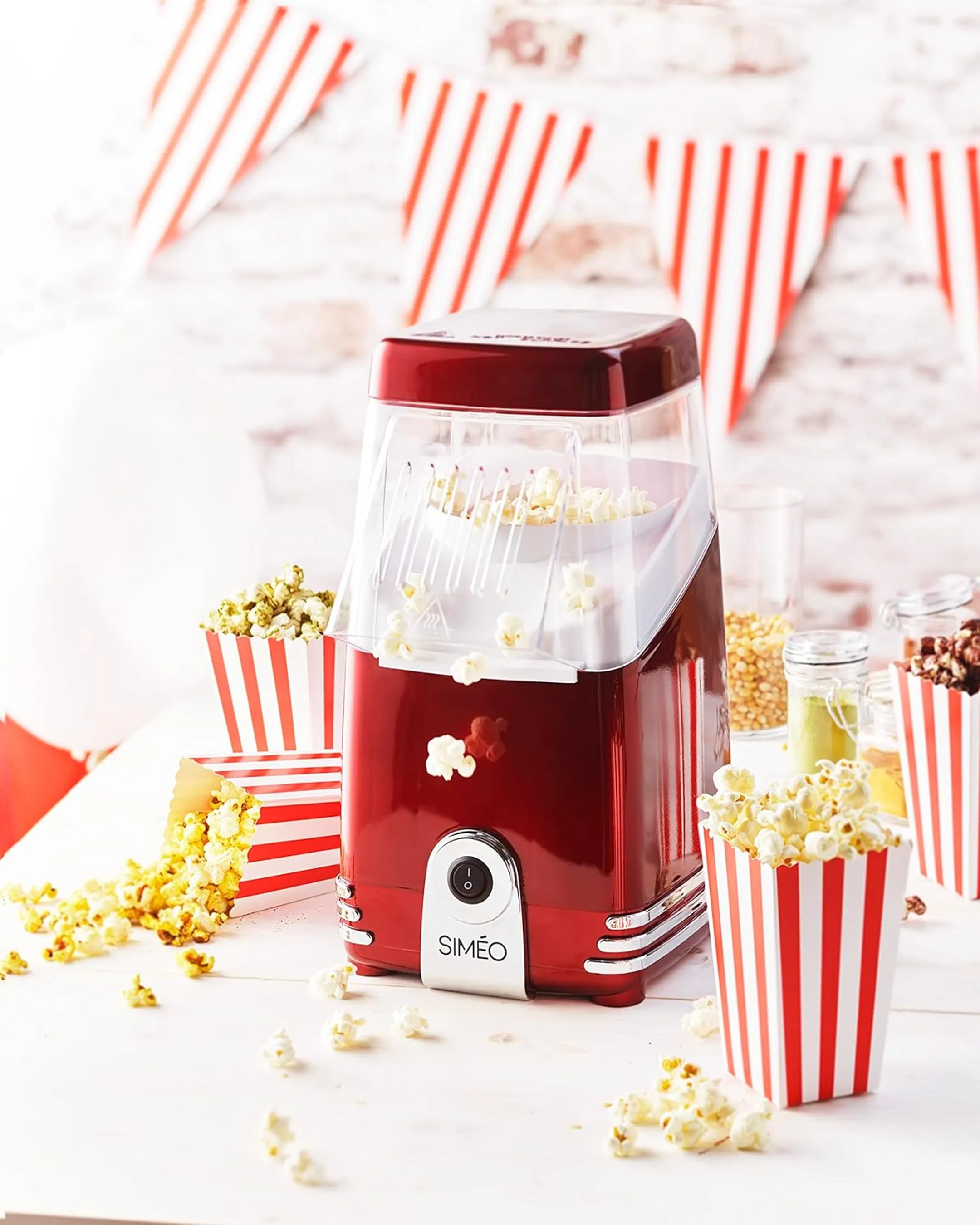 Siméo Machine à Pop-Corn FMP450 - Rouge image