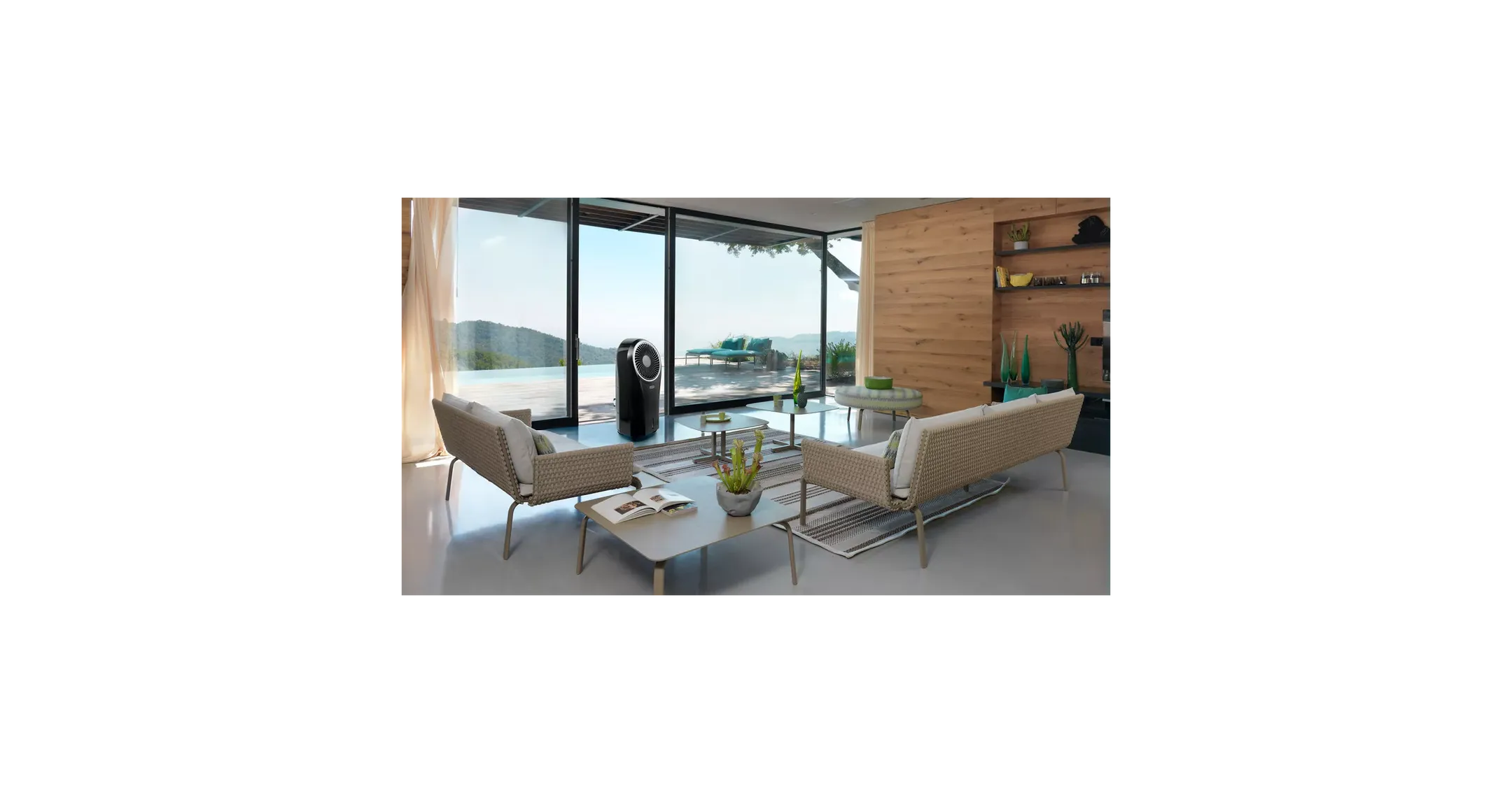 De'Longhi Rafraichisseur d'air Confort EV250.BK - Noir image