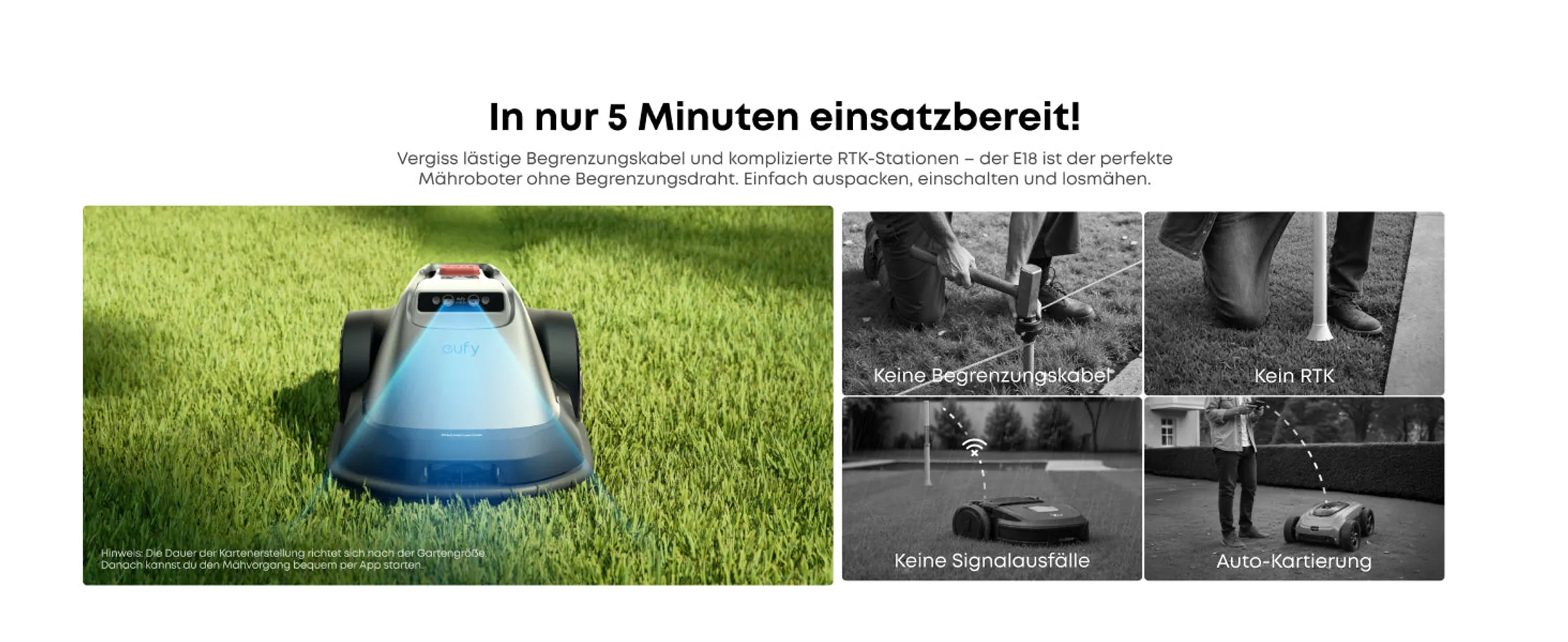 EUFY  Mähroboter E18 image