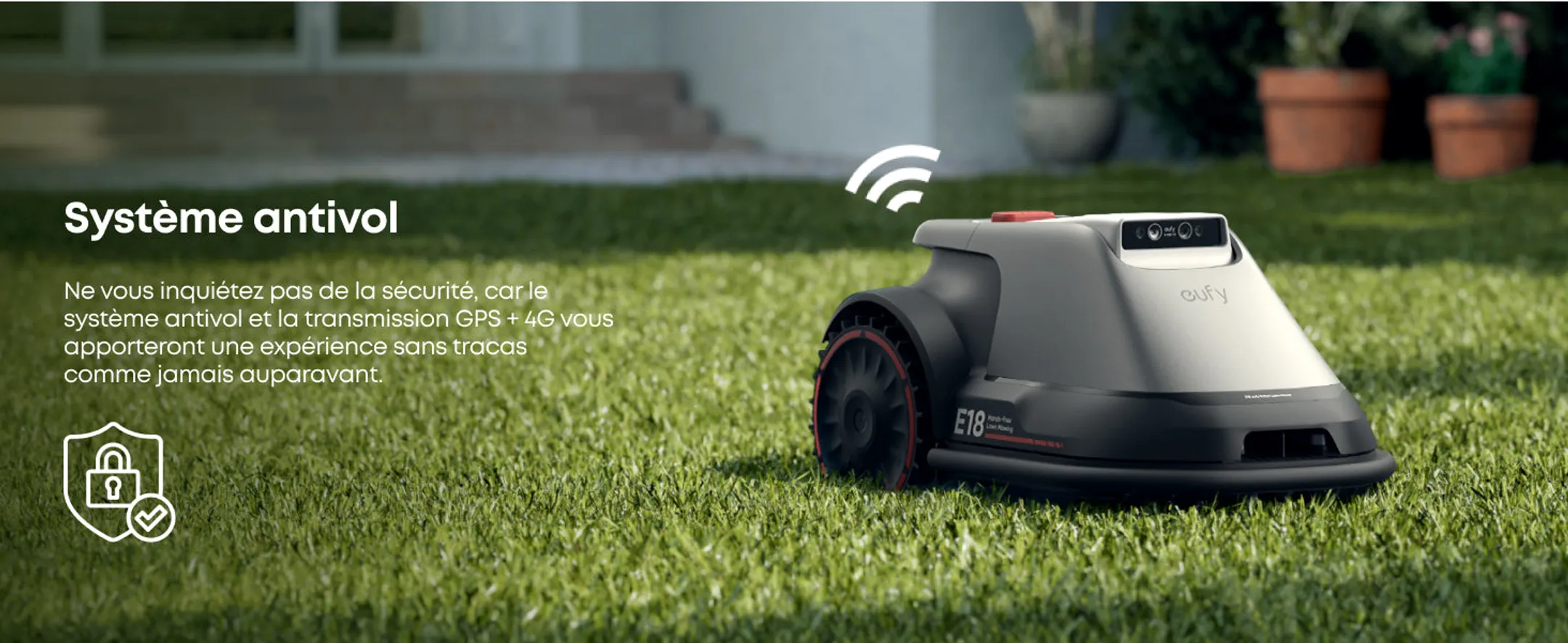 EUFY Robot tondeuse E18 image