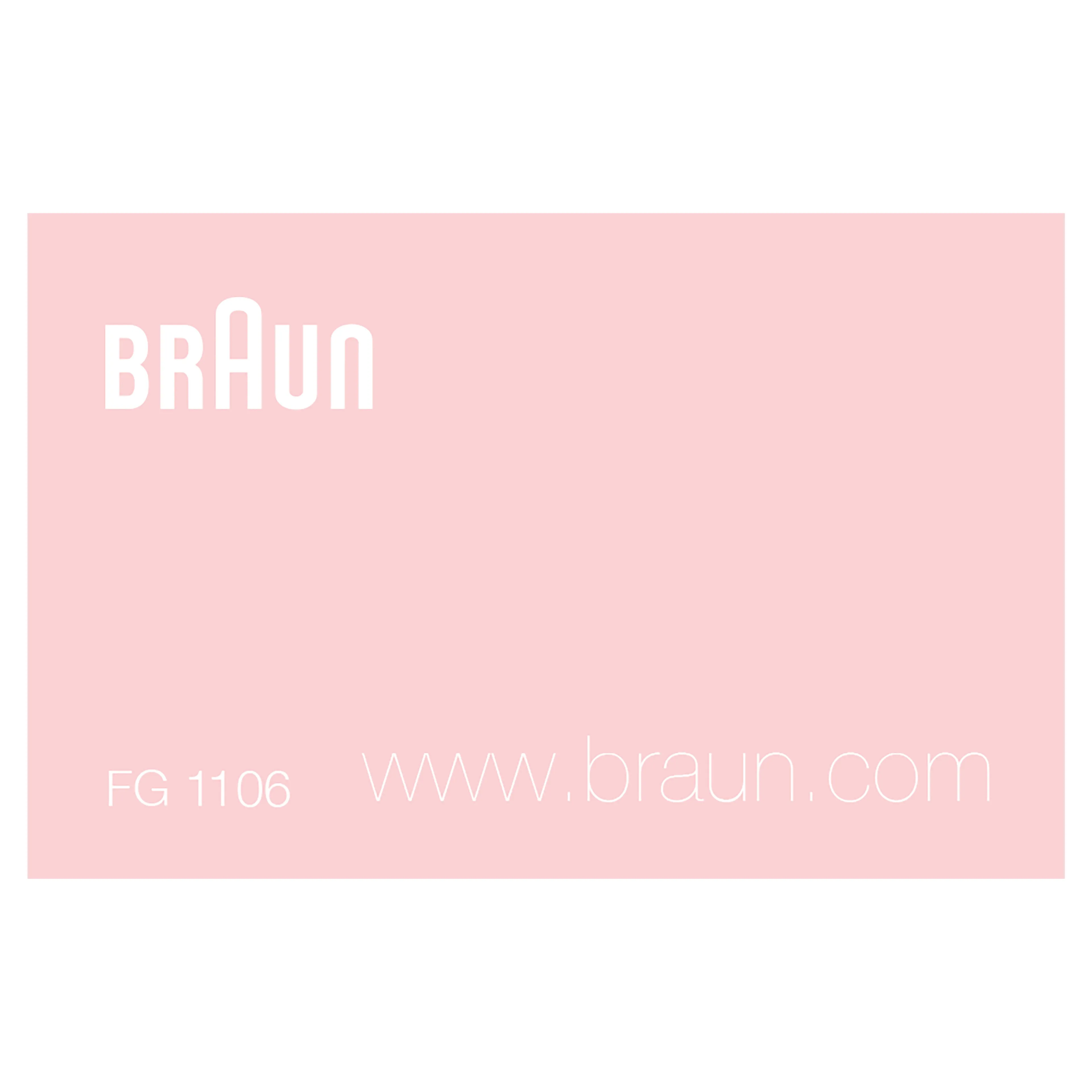 Braun Mini Trimmer de précision FG1106 image