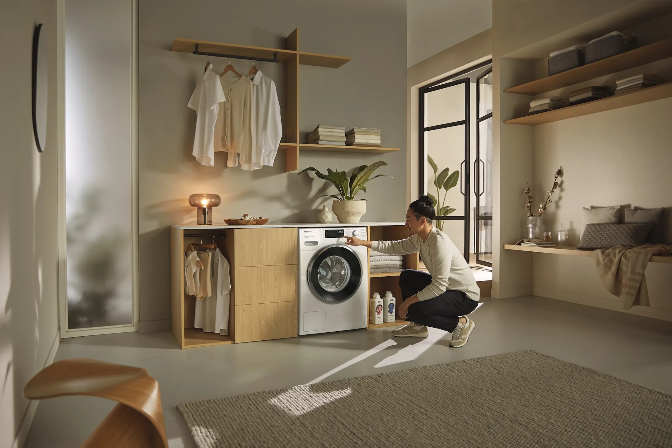Miele Lave-linge W1 PWash&Steam&8kg WWE380 WPS image