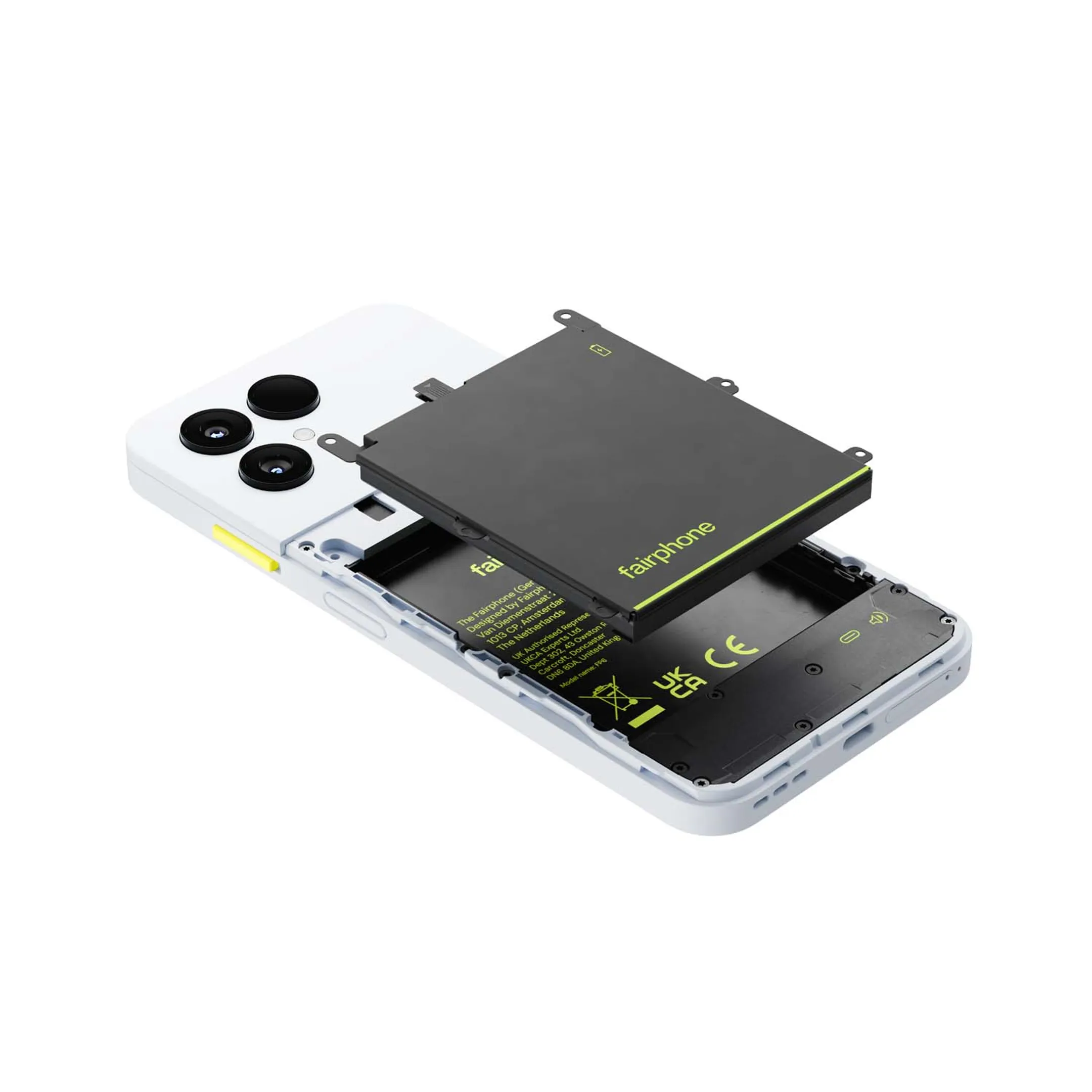 FAIRPHONE Smartphone Fairphone (Gen. 6) - 256 Go - Blanc image