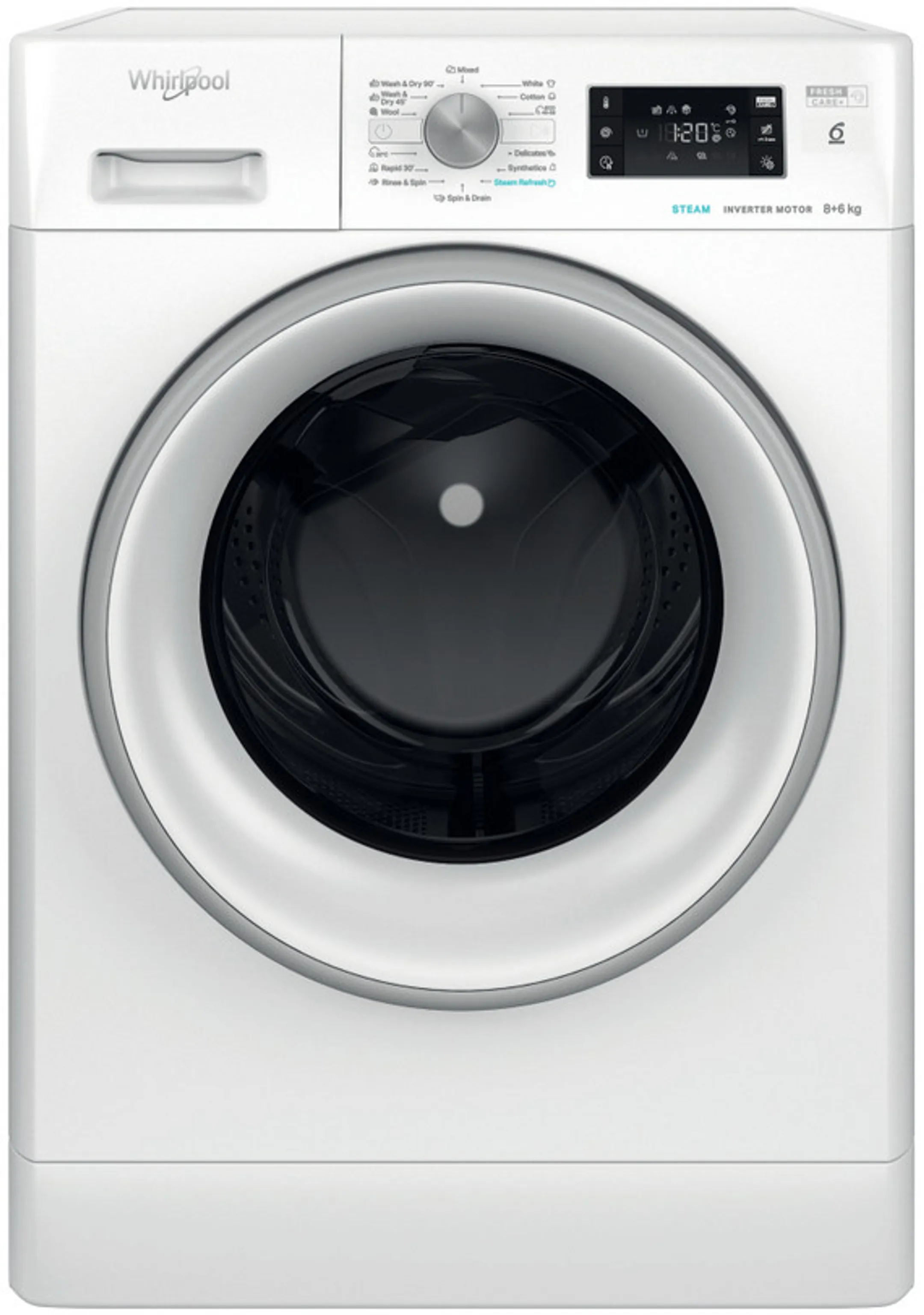 Lave-linge séchant 6th Sense FFWDB 864489 SV EE