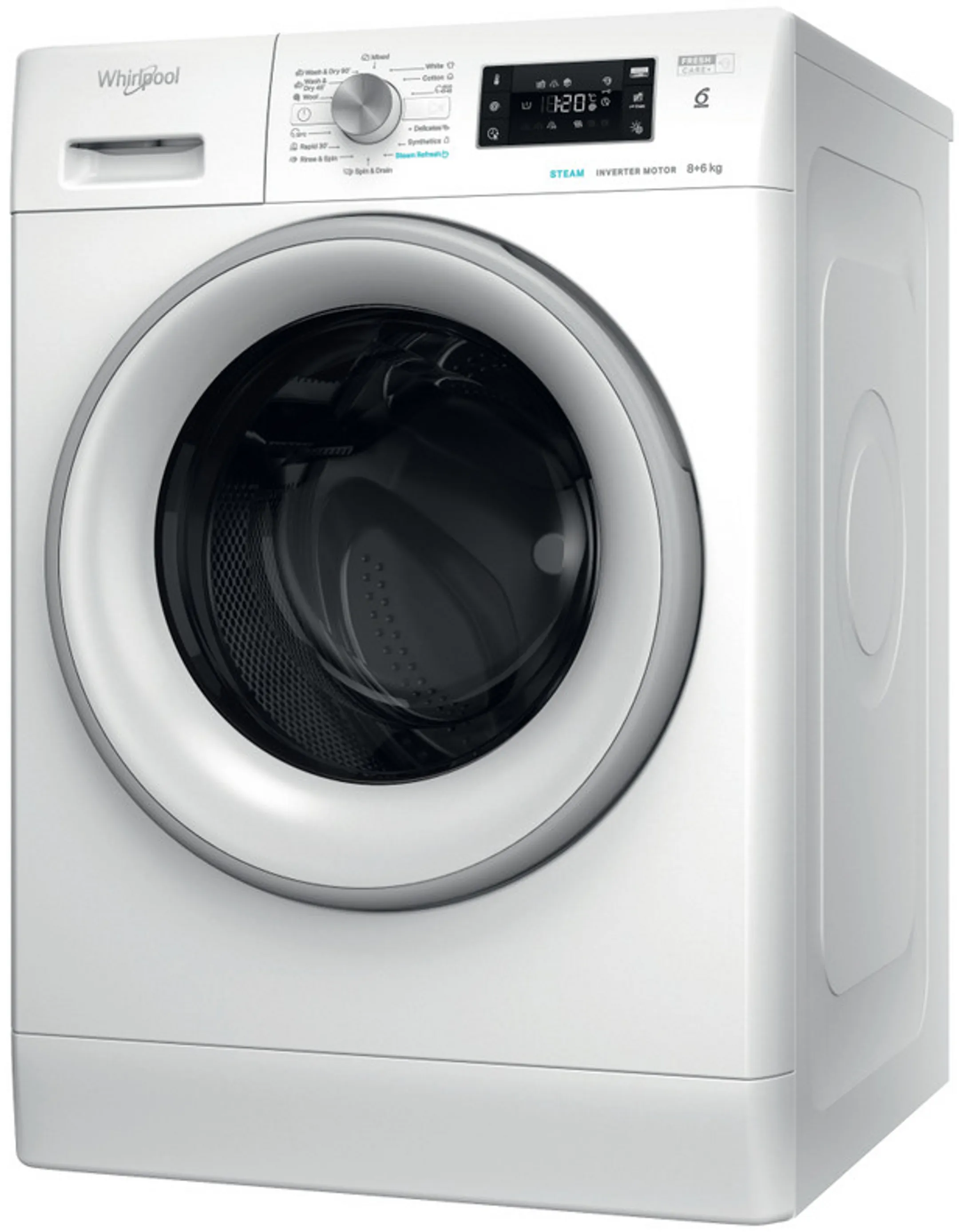 Whirlpool Waschtrockner 6th Sense FFWDB 864489 SV EE image
