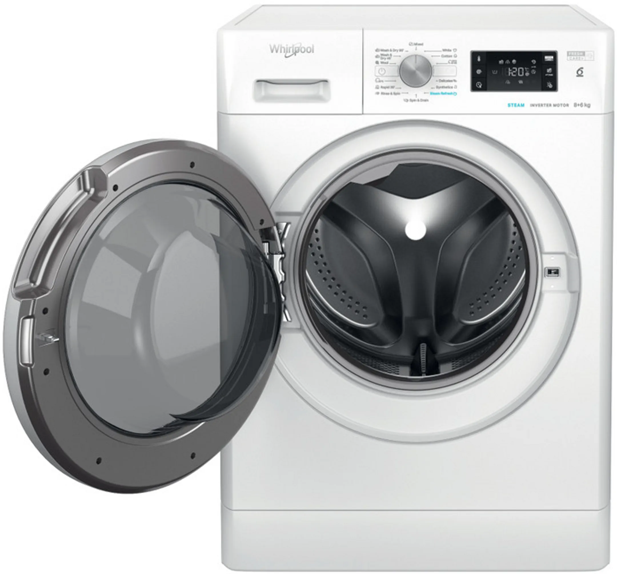Whirlpool Waschtrockner 6th Sense FFWDB 864489 SV EE image