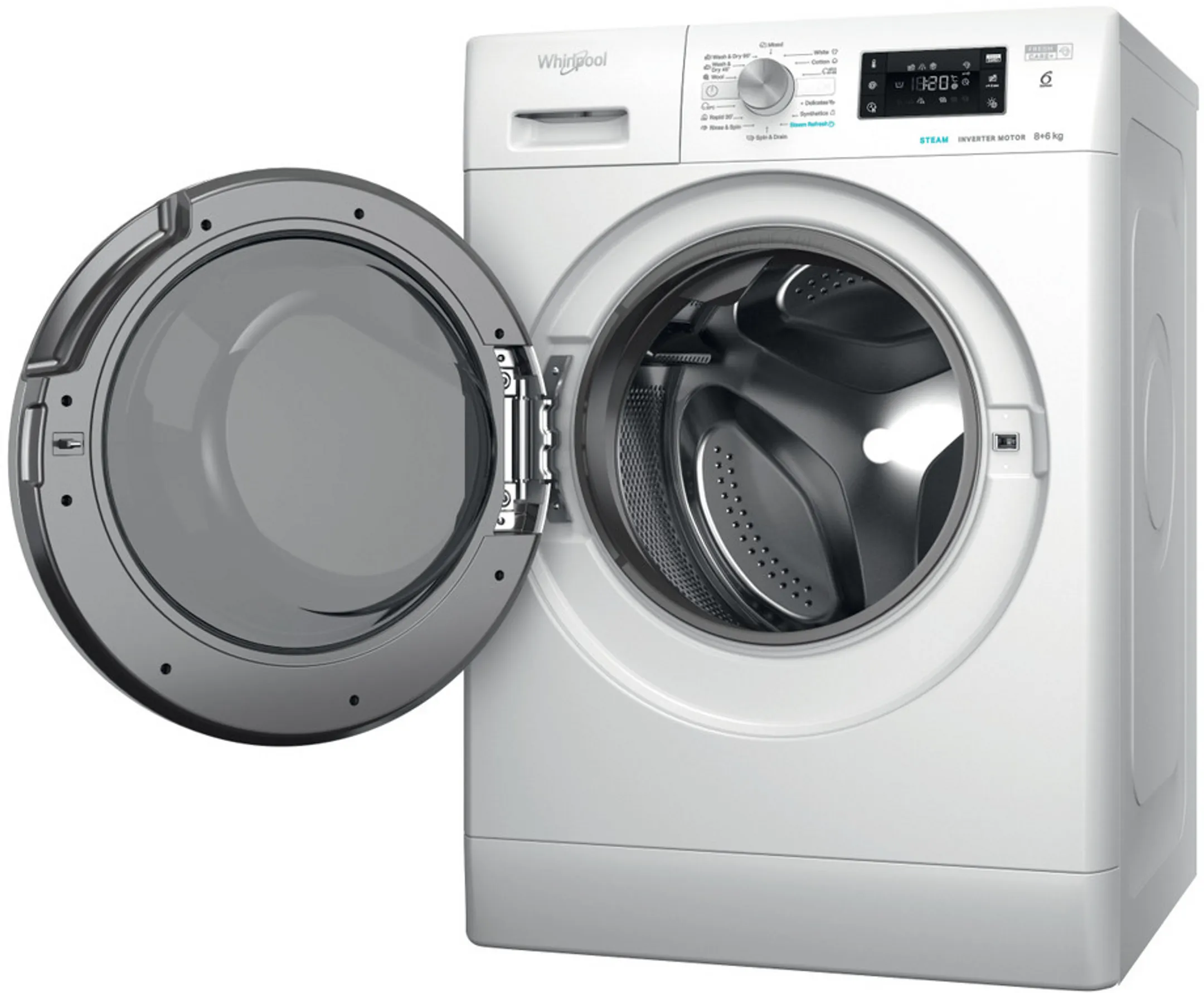 Whirlpool Waschtrockner 6th Sense FFWDB 864489 SV EE image