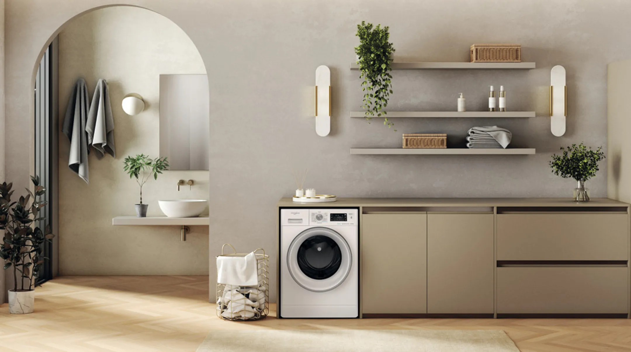 Whirlpool Waschtrockner 6th Sense FFWDB 864489 SV EE image