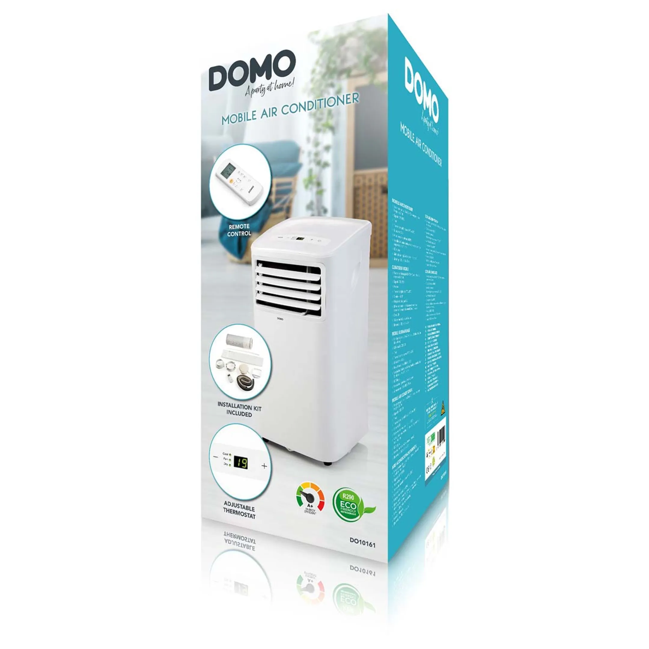 DOMO Climatiseur mobile DO10161 - 7000 BTU image