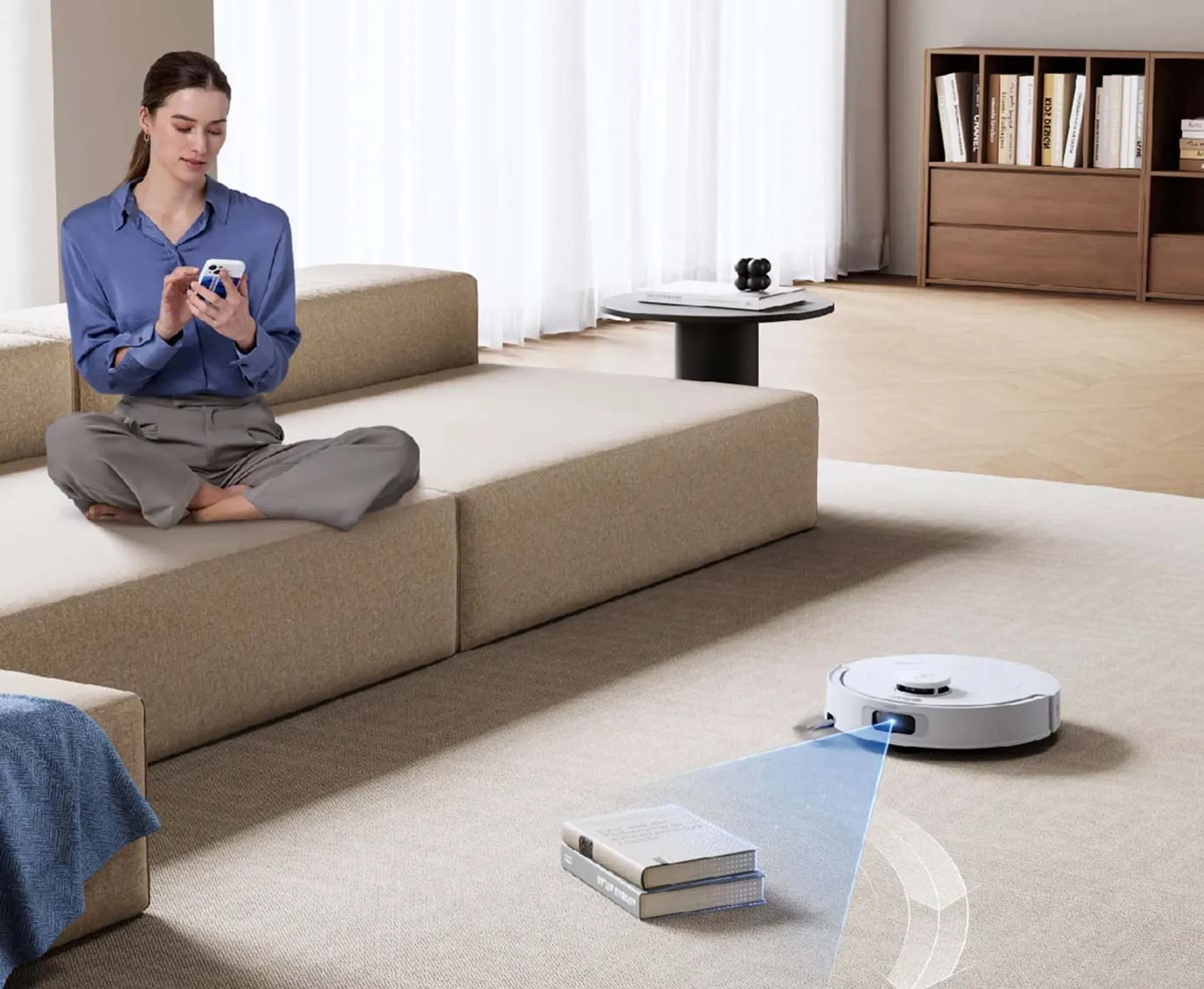 ECOVACS Robot Vacuum Cleaner Deebot T30C (Gen 2) - White image