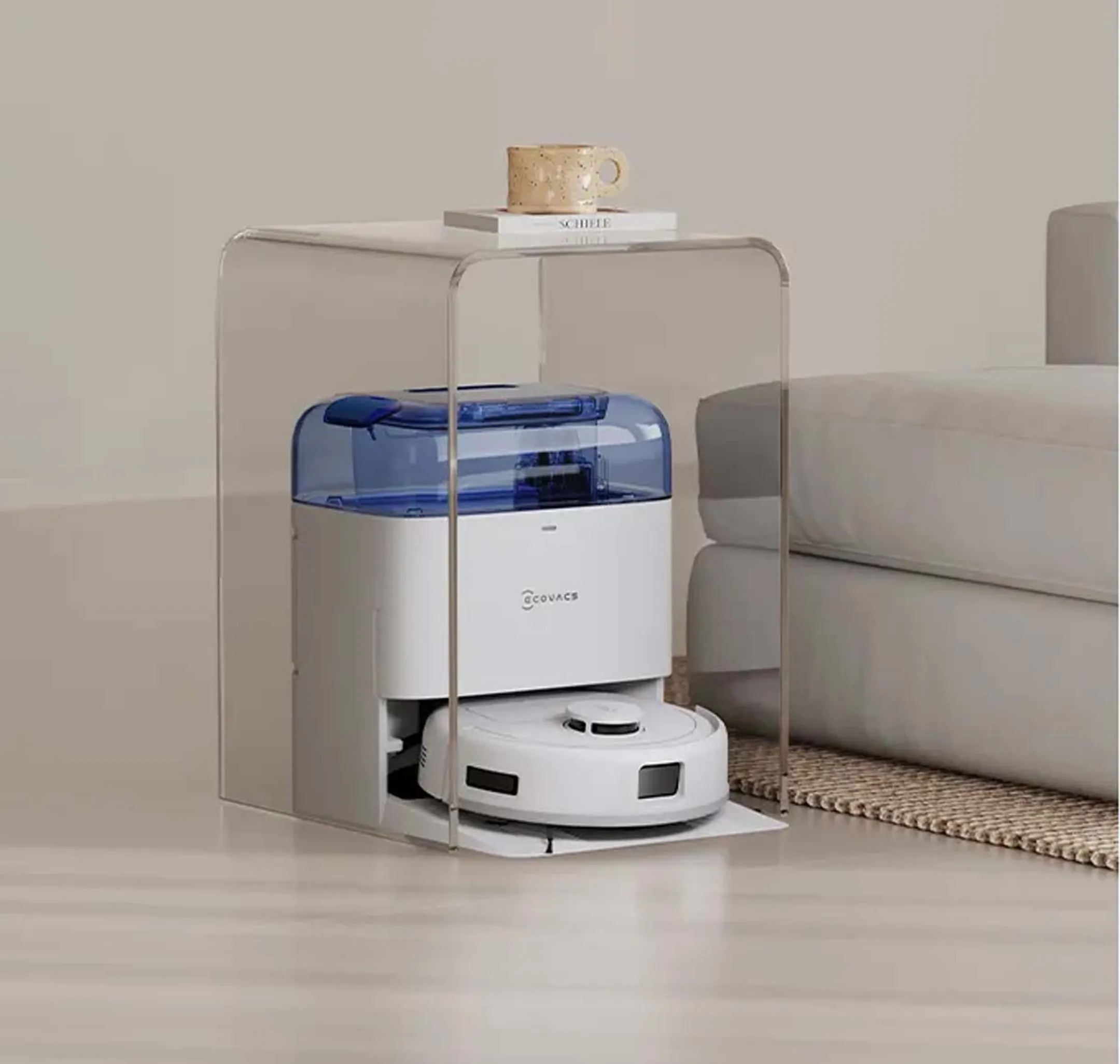 ECOVACS Robot aspirateur laveur DEEBOT mini Blue image