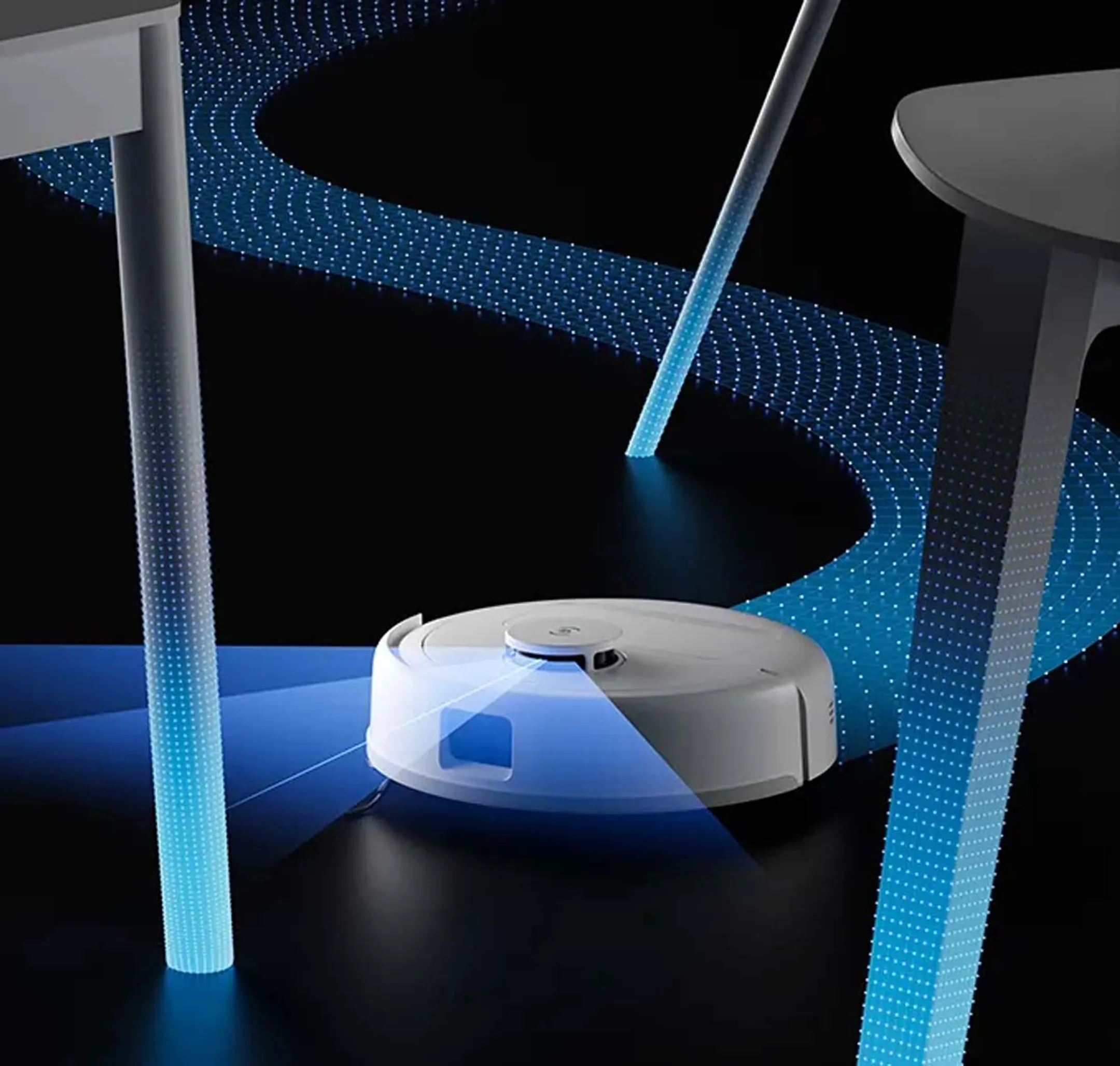 ECOVACS Robot aspirateur laveur DEEBOT mini Blue image