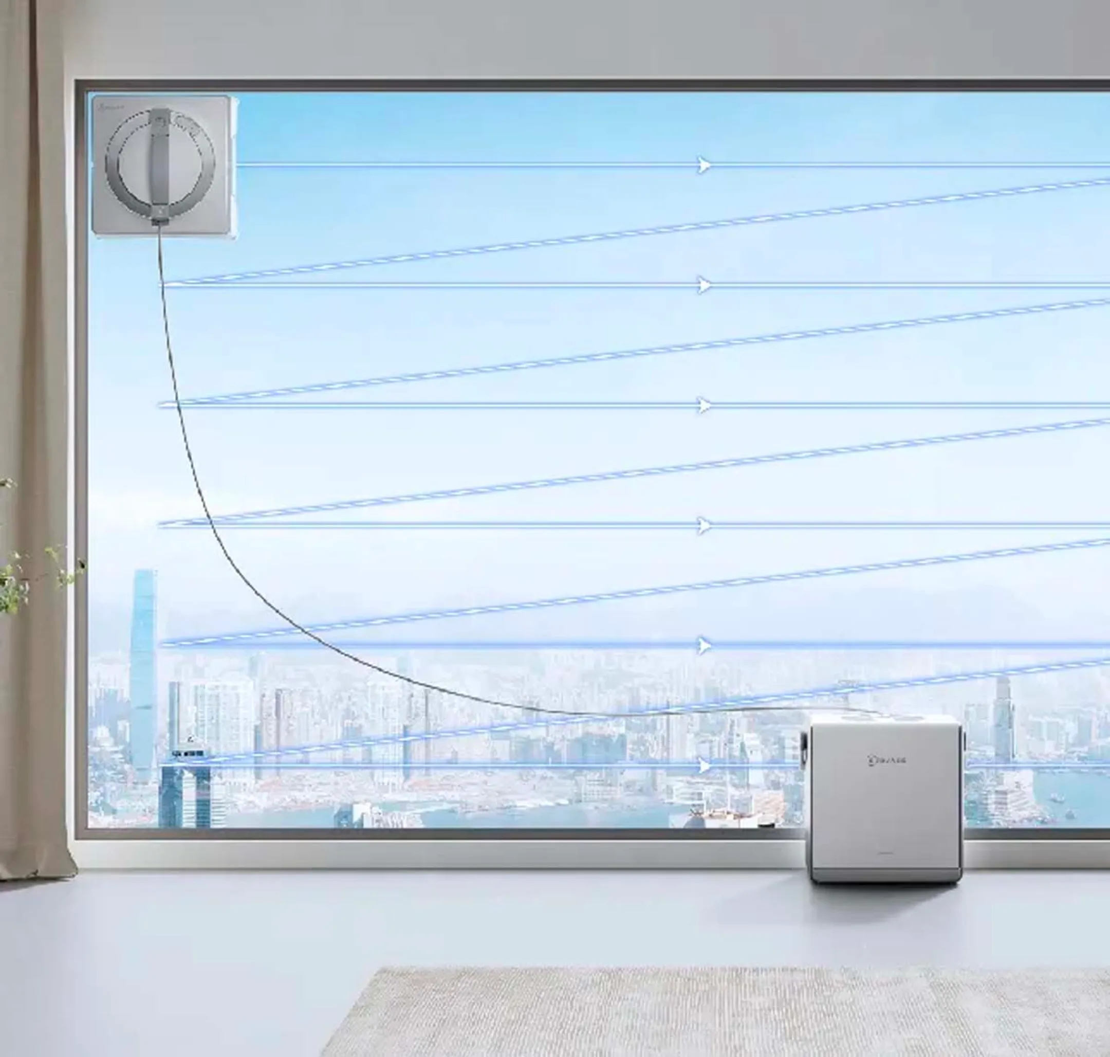 ECOVACS Robot lave-vitre Winbot W2 Pro Omni image