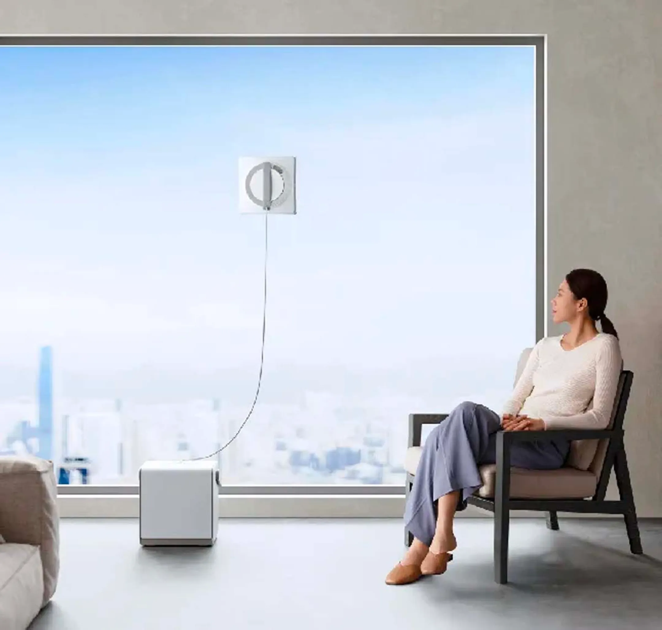 ECOVACS Robot lave-vitre Winbot W2 Pro Omni image