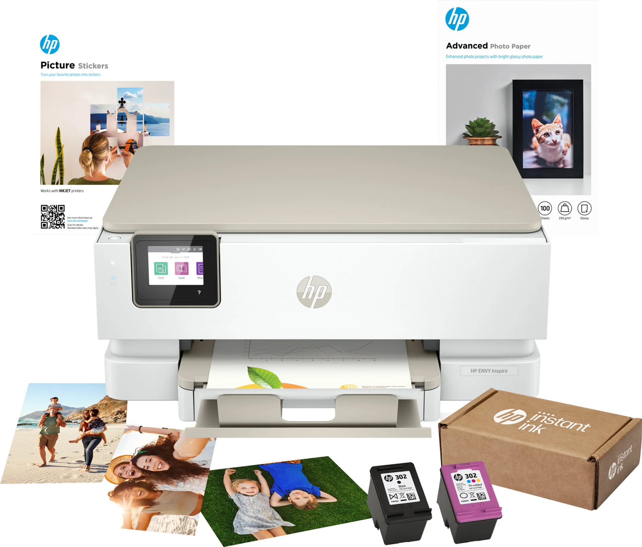Imprimante multifonction Envy Inspire 7220e - Creator Box - Instant ink