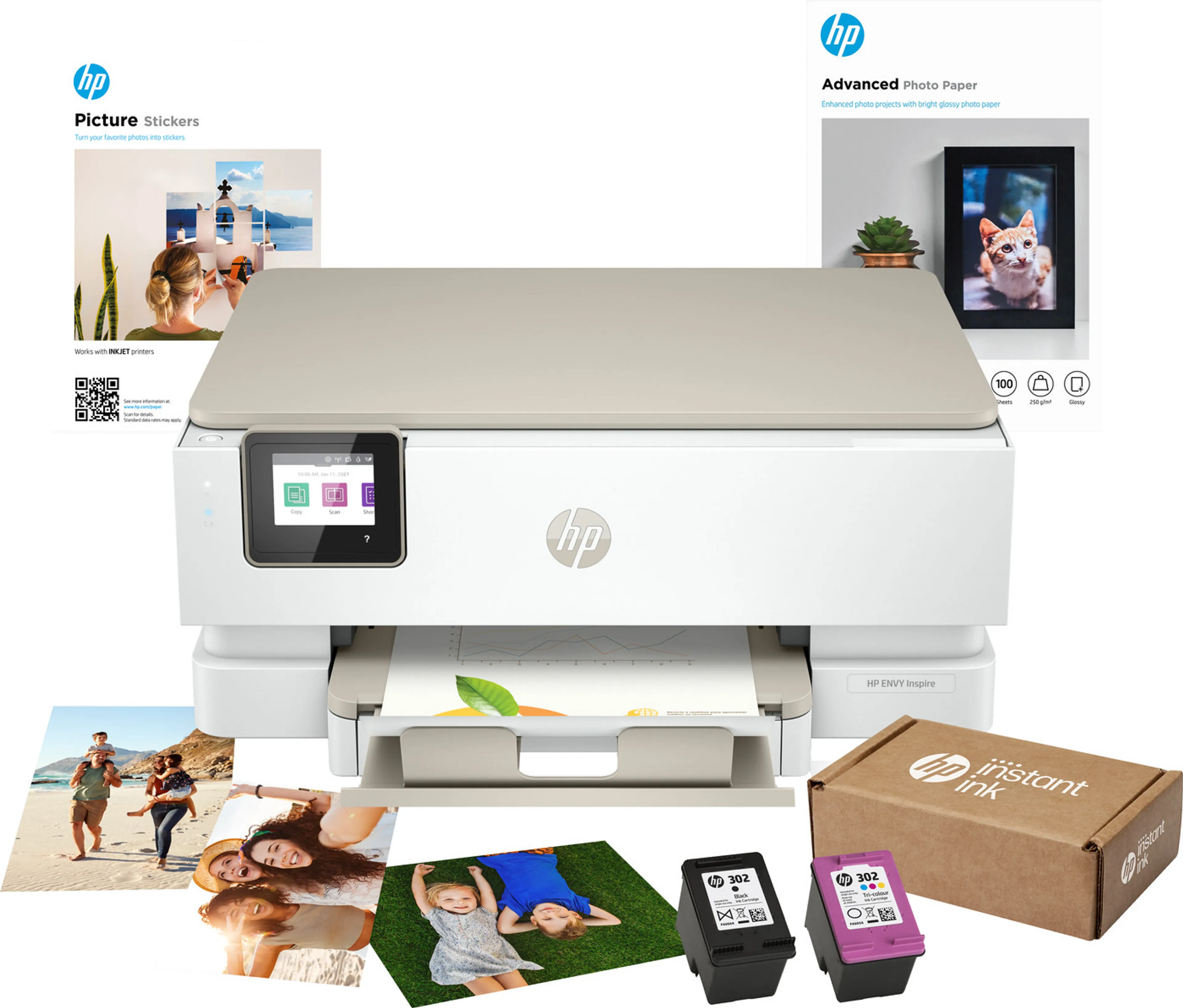 Multifunktionsdrucker Envy Inspire 7220e - Creator Box - Instant ink