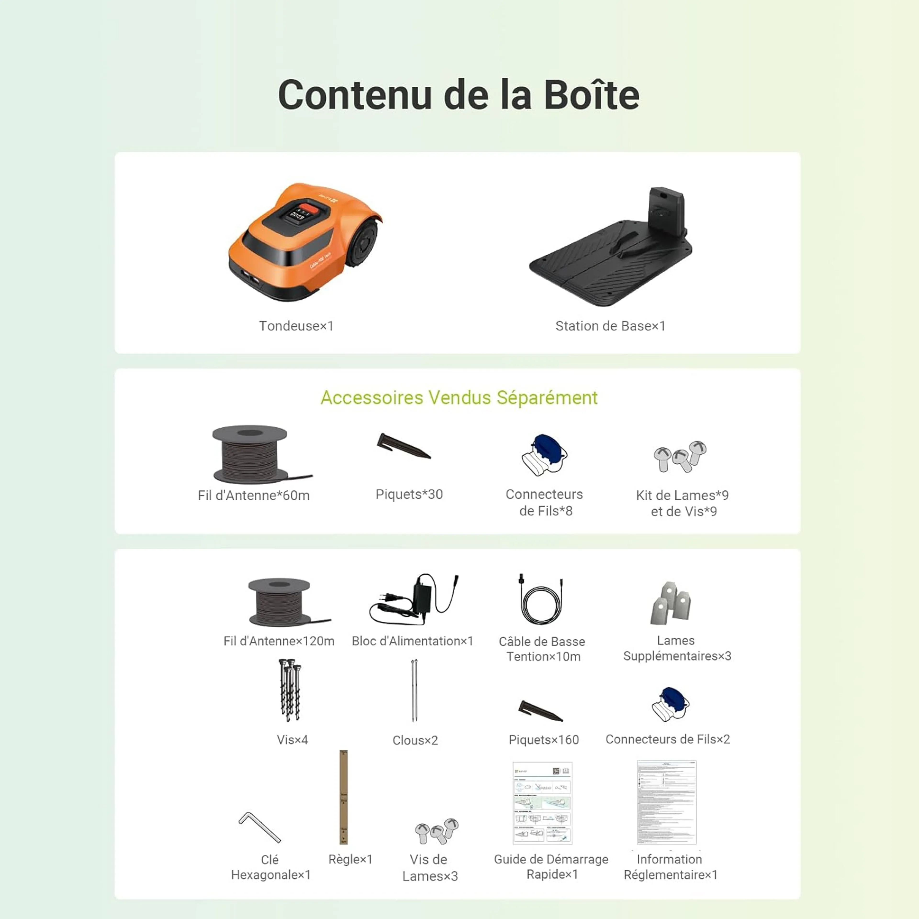 Ezviz Tondeuse gazon robot sans fil RM600 image