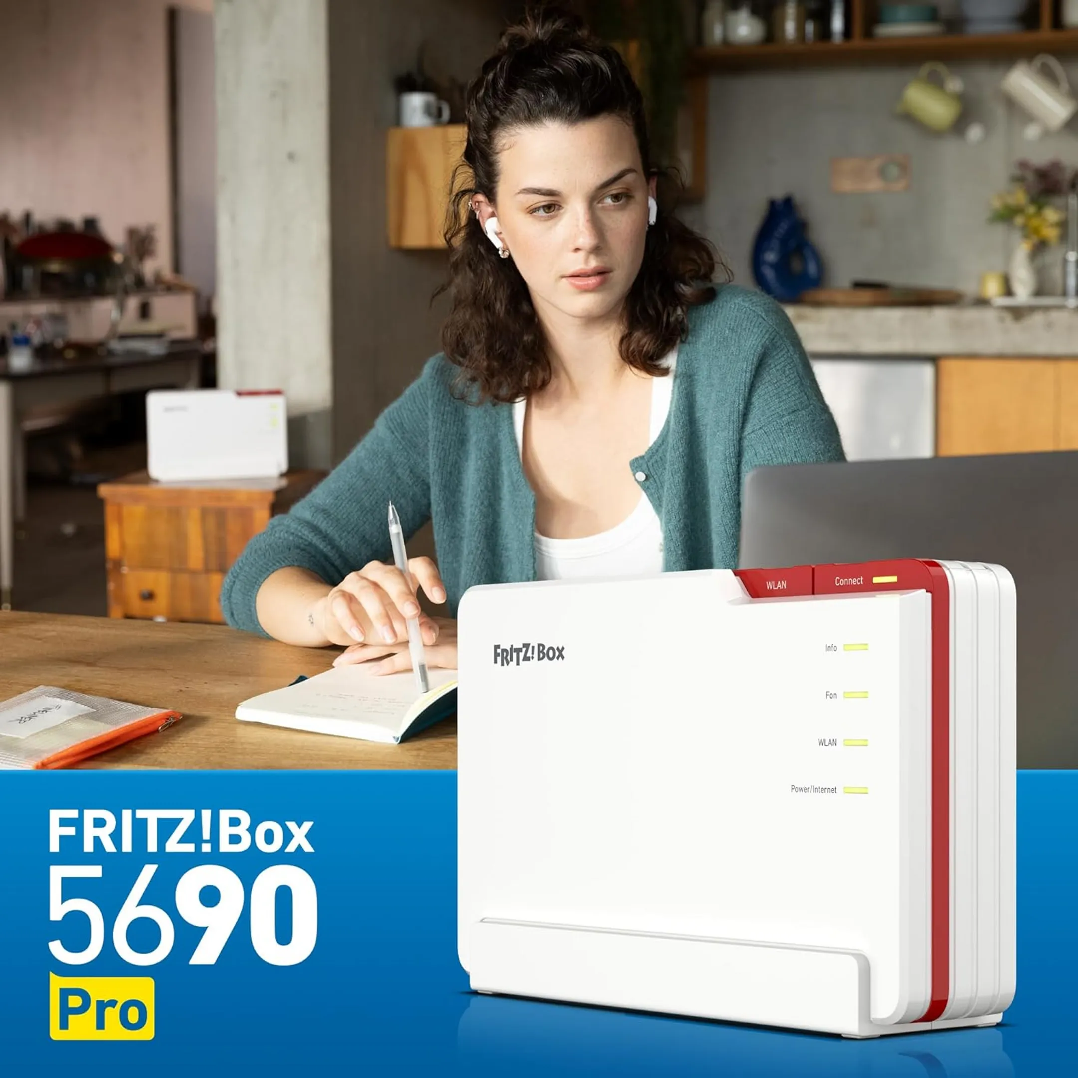 AVM FRITZ Modem Routeur DSL / Fibre Fritz!Box 5690 Pro image