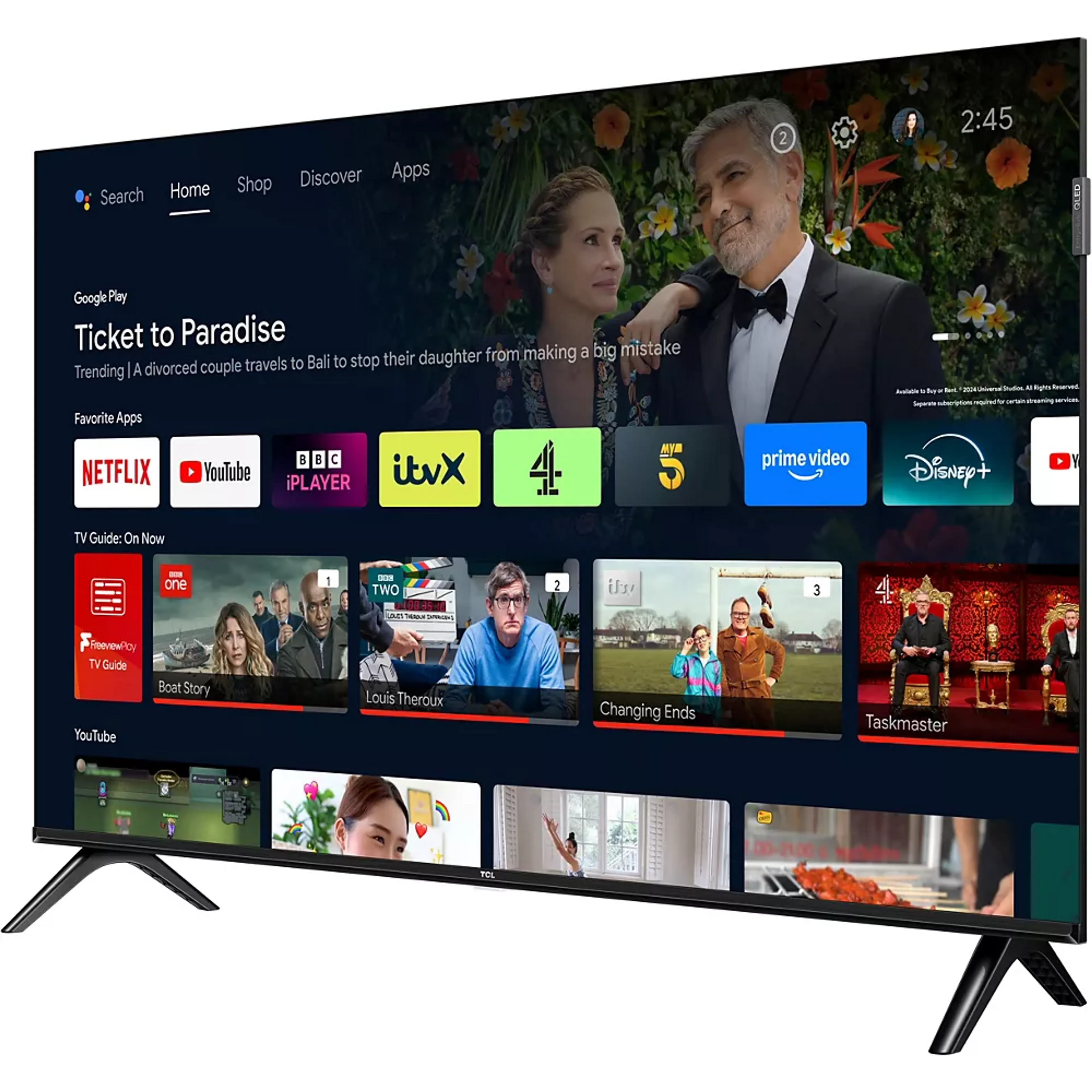 TCL TV QLED HD 32S49K - 32 inches image