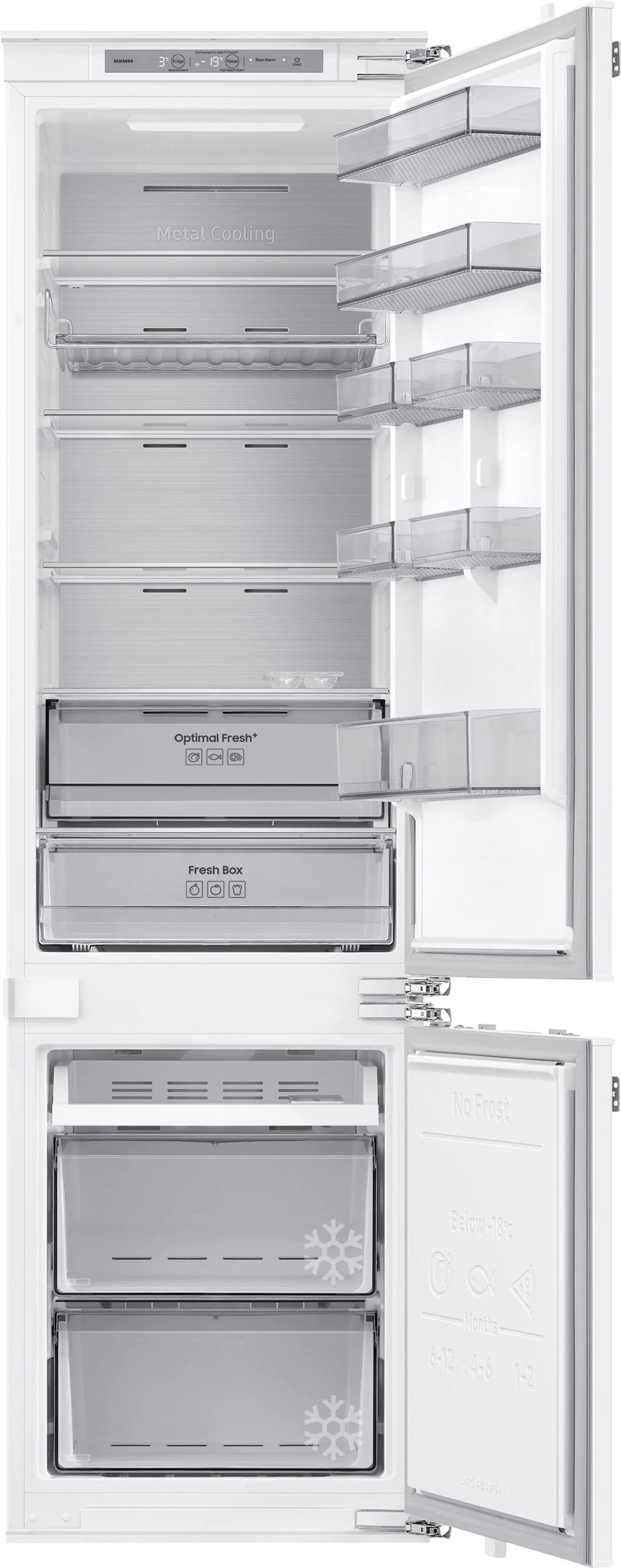 Samsung Combi frigo congélateur encastrable BRB80F30AEF0EF image