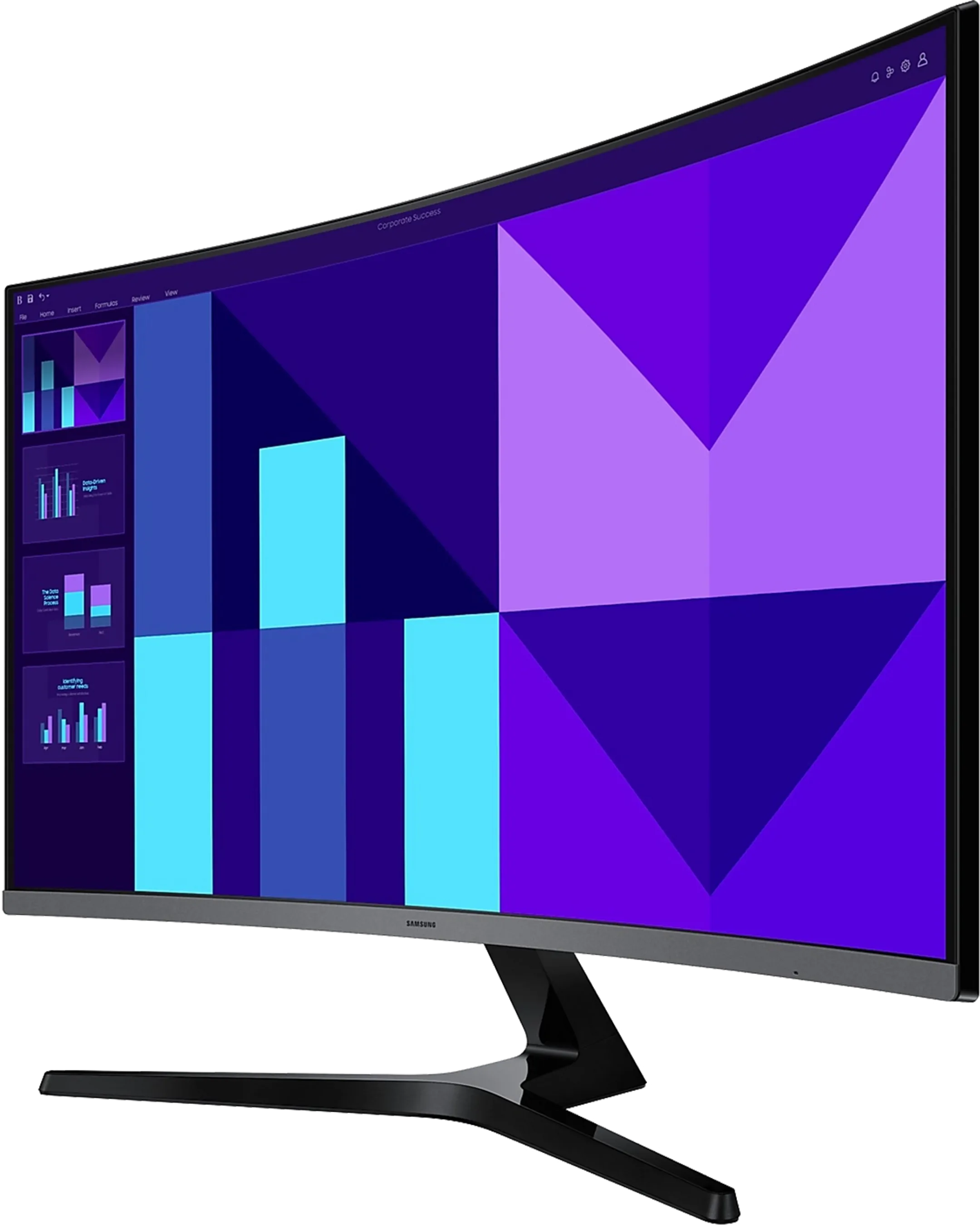 Samsung 32-Zoll-PC-Monitor FHD 100 Hz Essential Monitor S3 LS32D390GAUXEN image