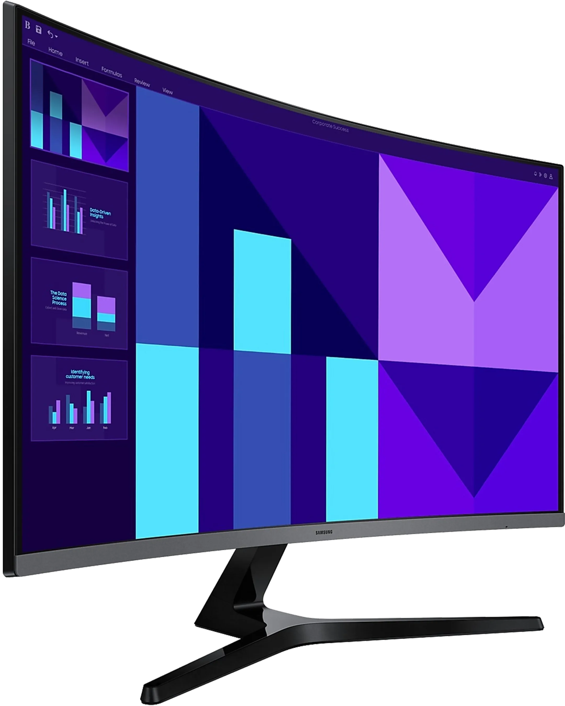 Samsung 32-Zoll-PC-Monitor FHD 100 Hz Essential Monitor S3 LS32D390GAUXEN image