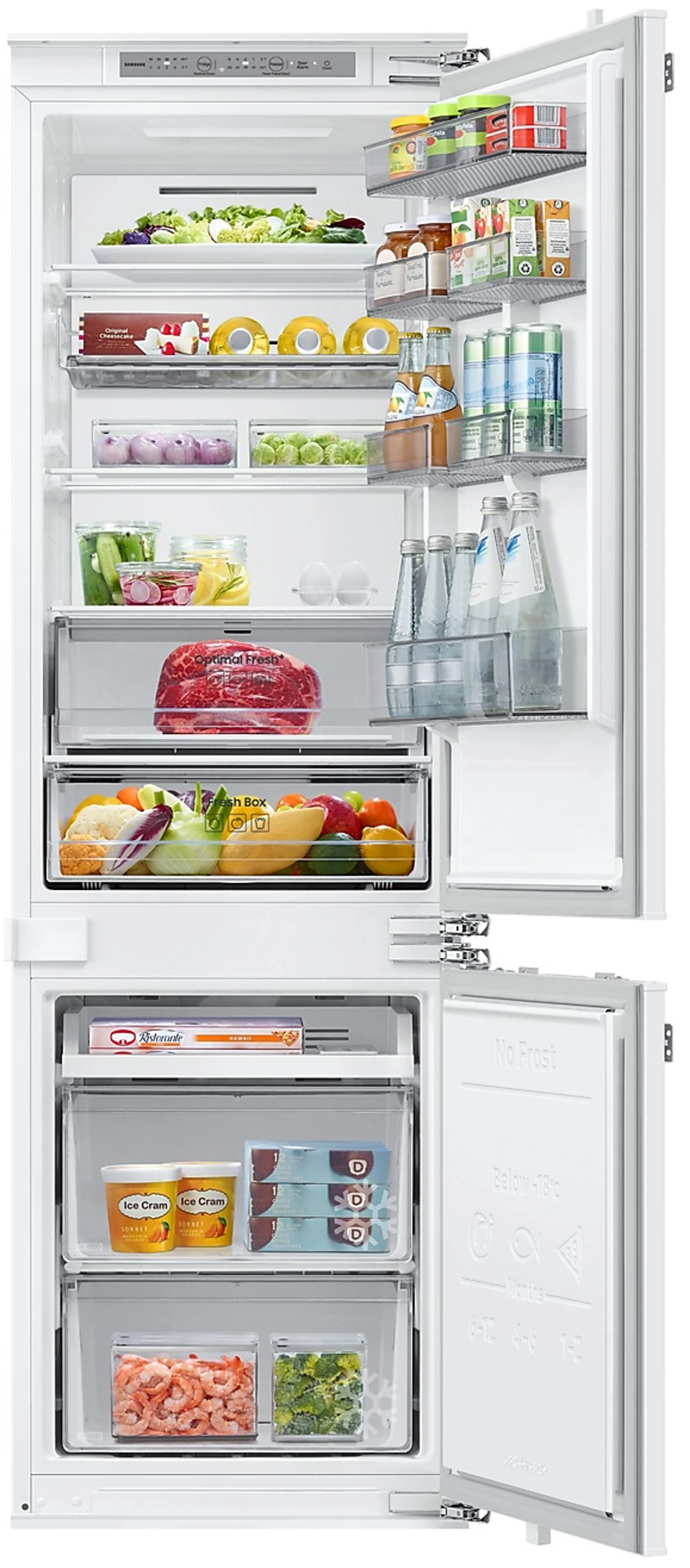 Combi frigo congélateur encastrable BRB70F26CEF0EF