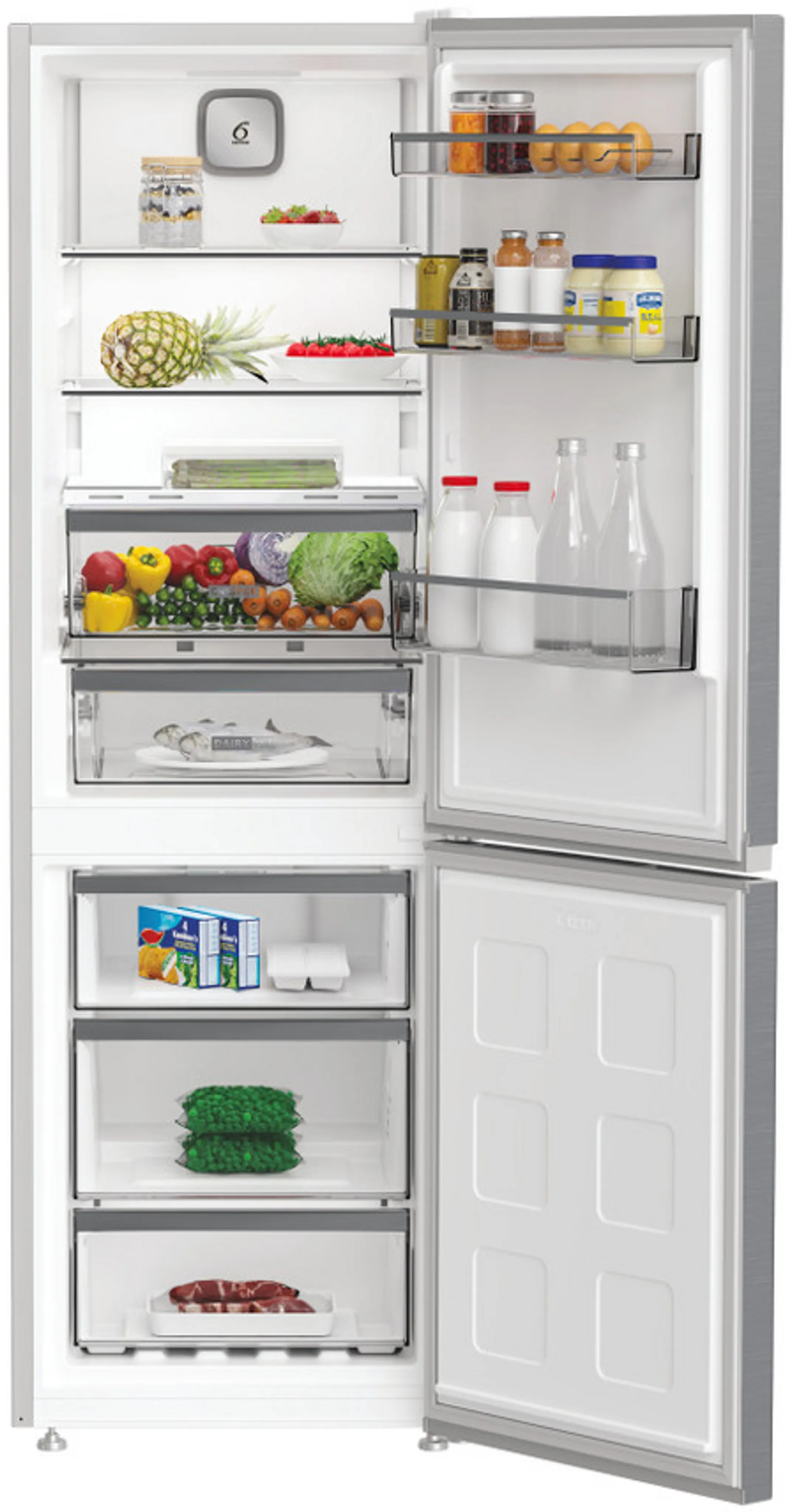 Whirlpool Combi fridge-freezer WHK 26363 XP6E image