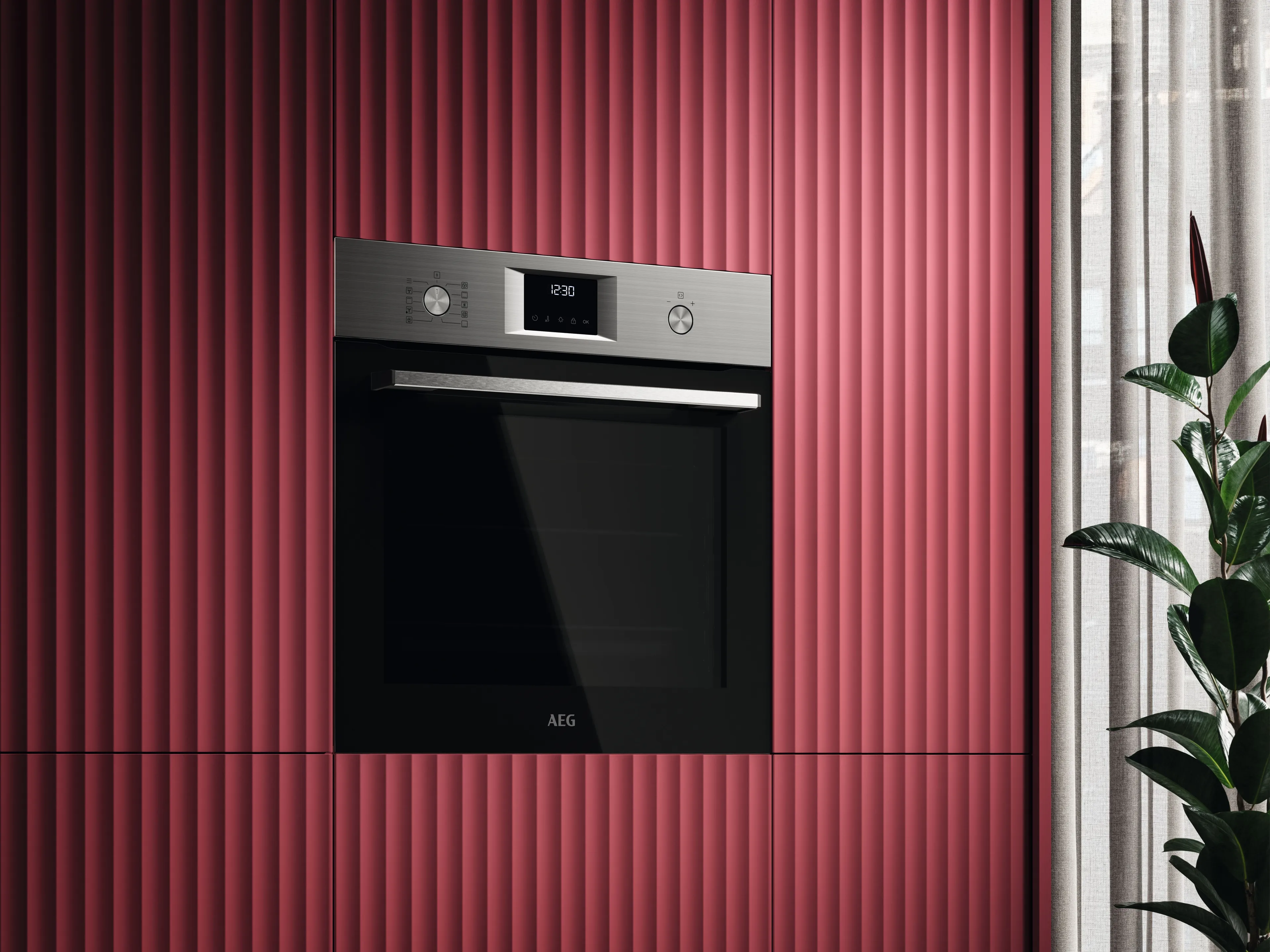 AEG Einbau-Backofen SurroundCook OU5PB40SM image