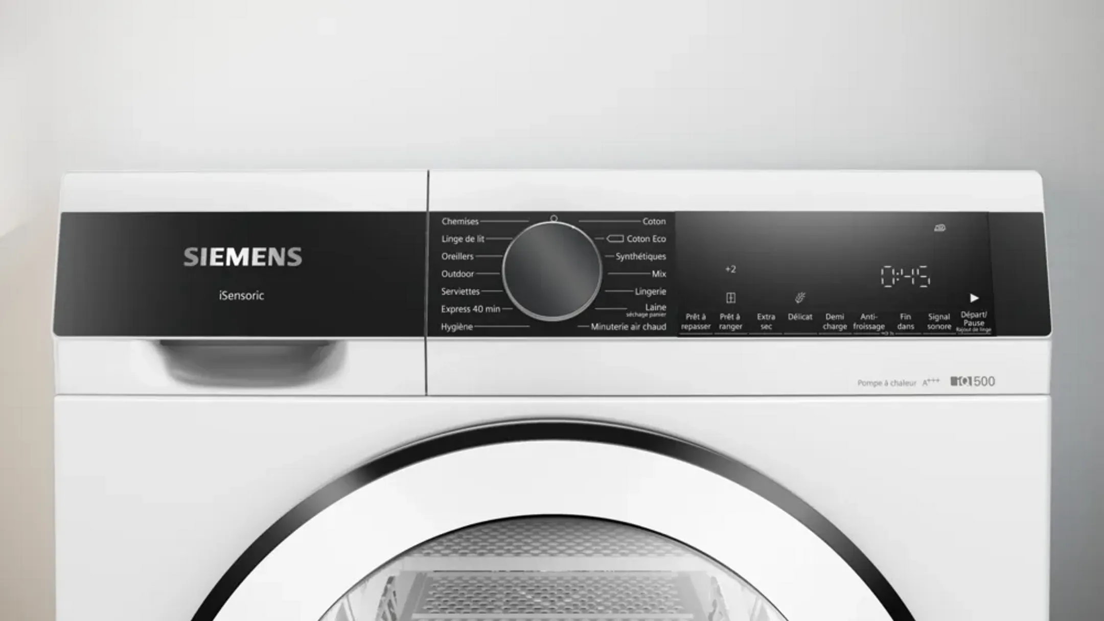 Siemens Sèche-linge pompe à chaleur iQ500 WQ33G2DTFR image