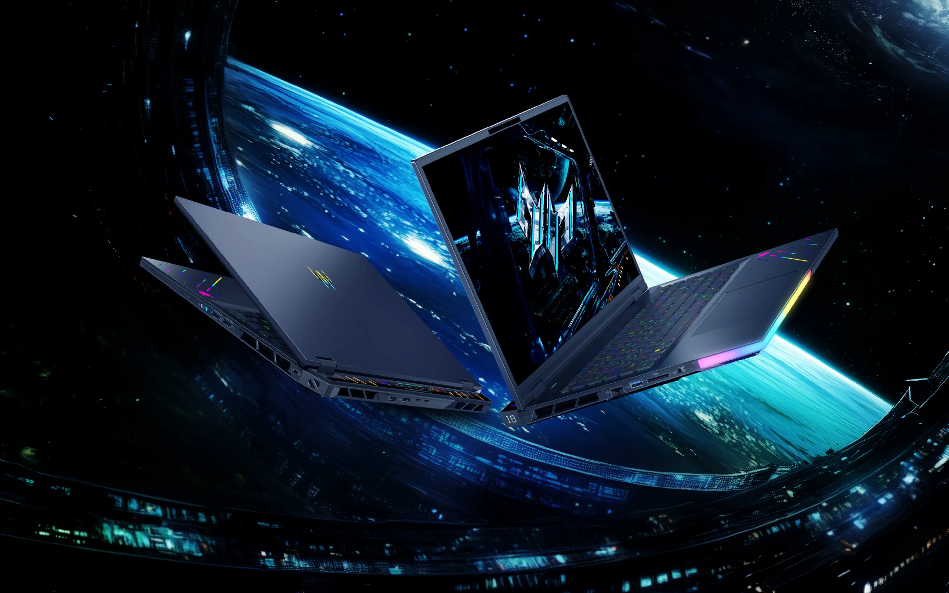 Acer Laptop Gamer Predator Helios 18 AI Ultra 9 64GB 2TB RTX 5090 - QWERTZ - PH18-73-93MP image
