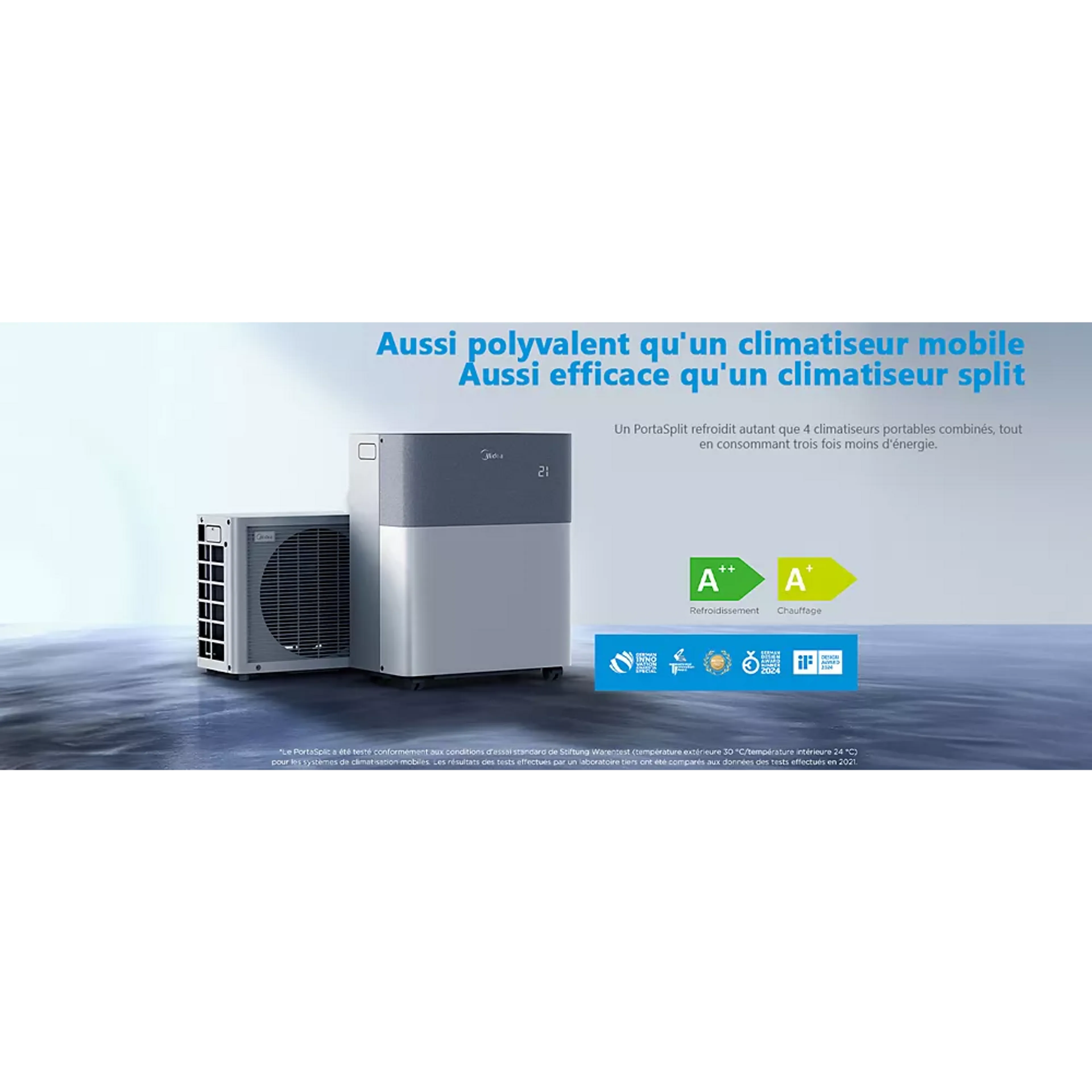 OPTIMEA Climatiseur mobile Midea PortaSplit image