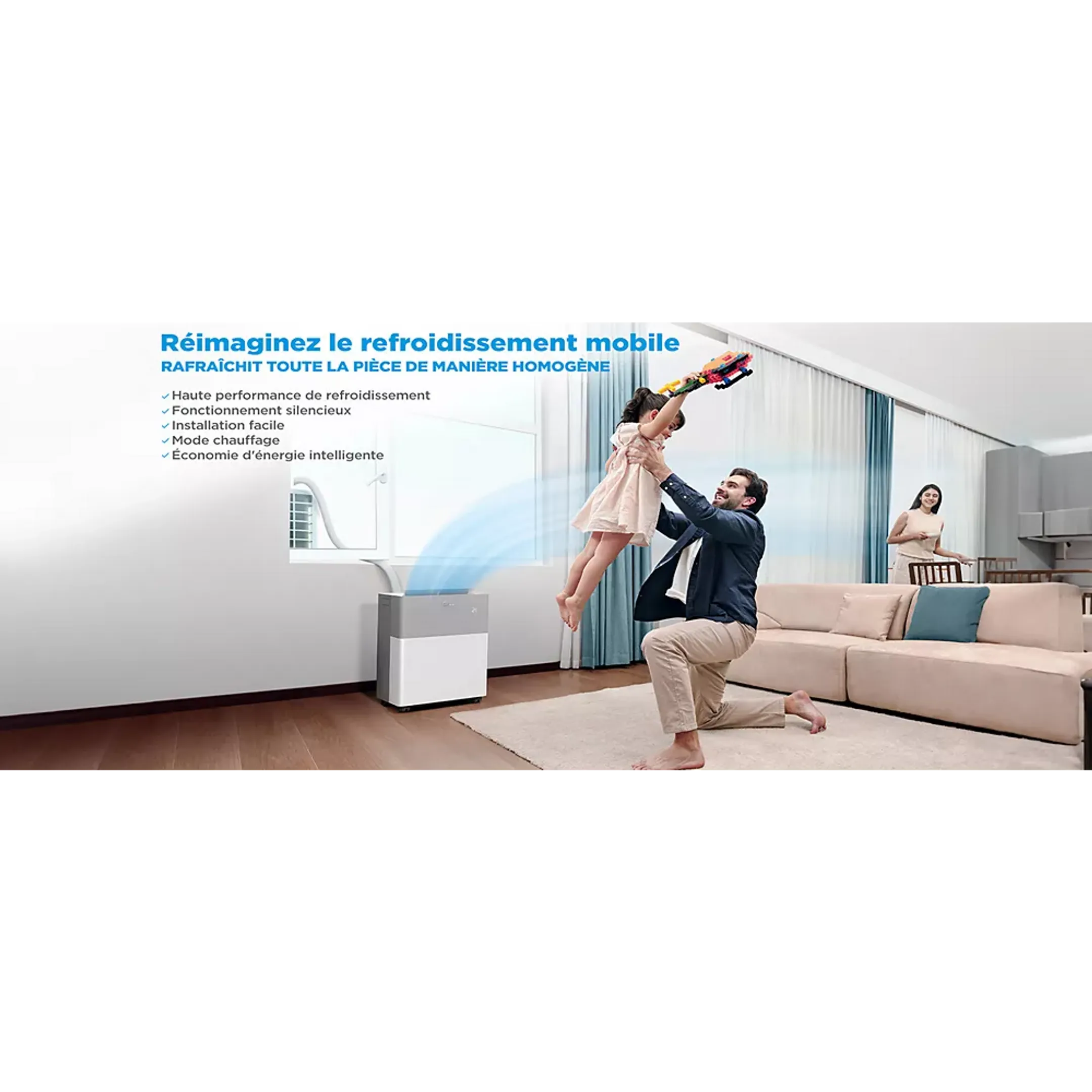Climatiseur mobile Midea PortaSplit