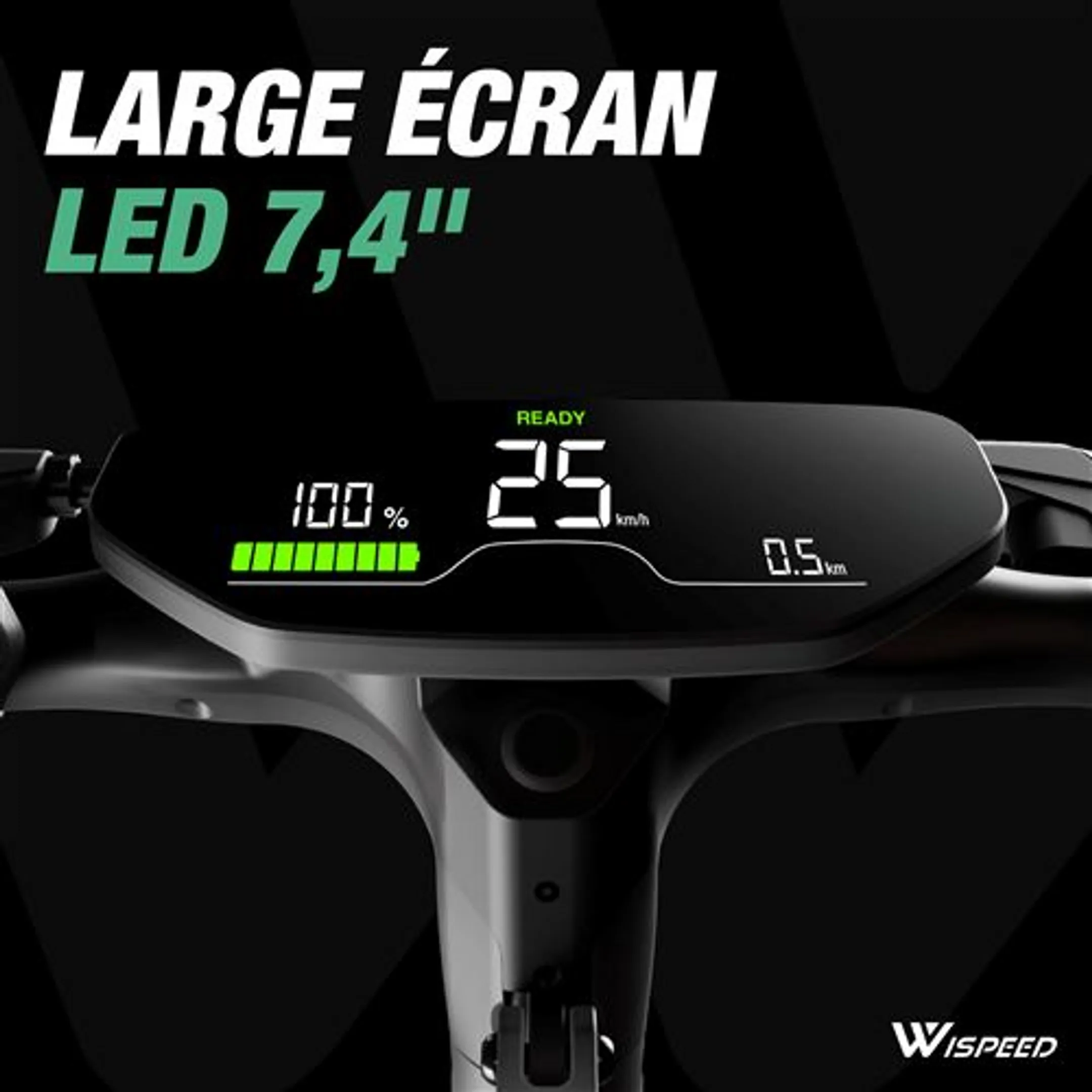 WISPEED Trottinette électrique Suvpilot 480 - Kaki image