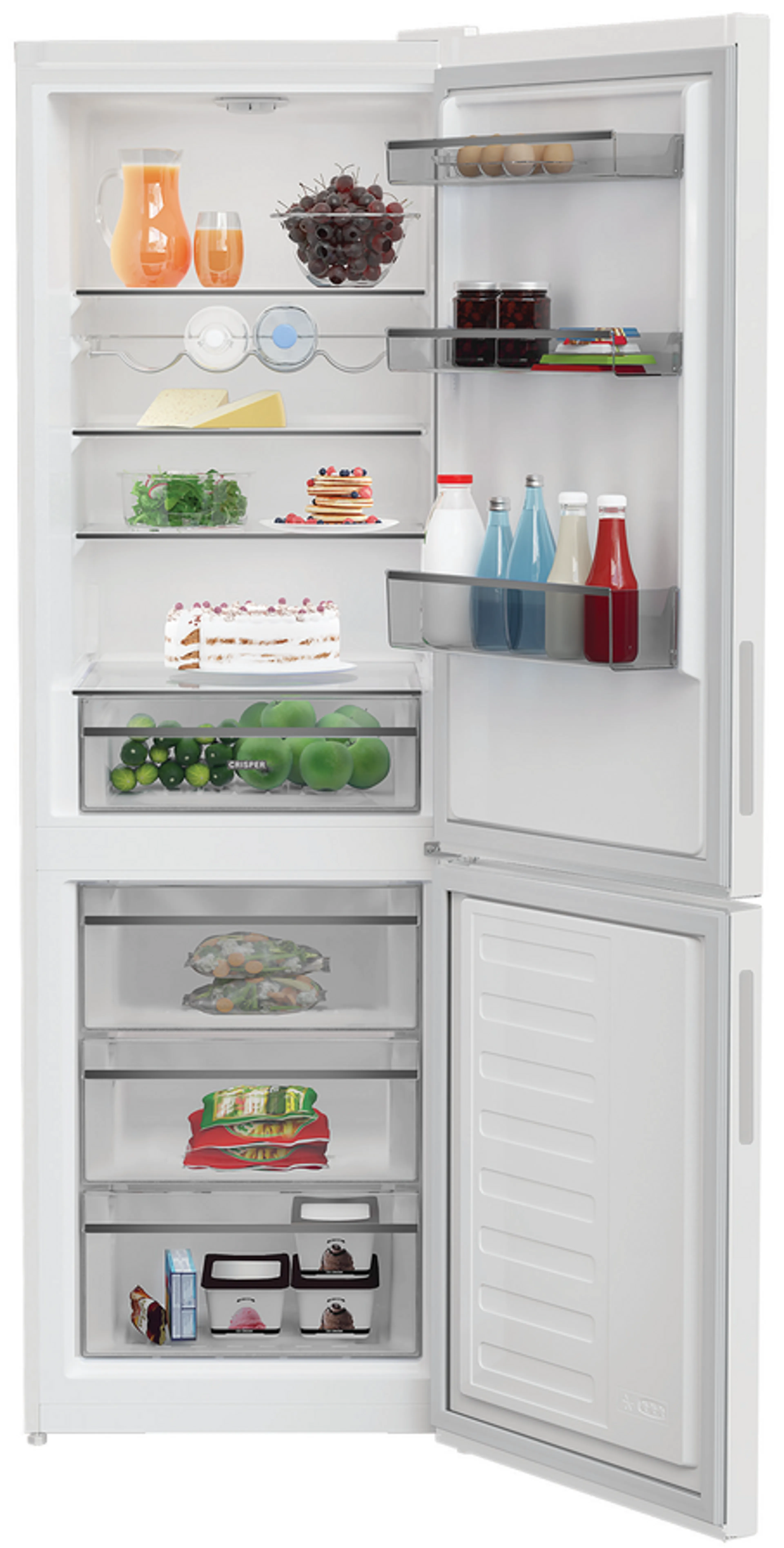 Whirlpool Combi fridge-freezer WHKS 1361 W4E image