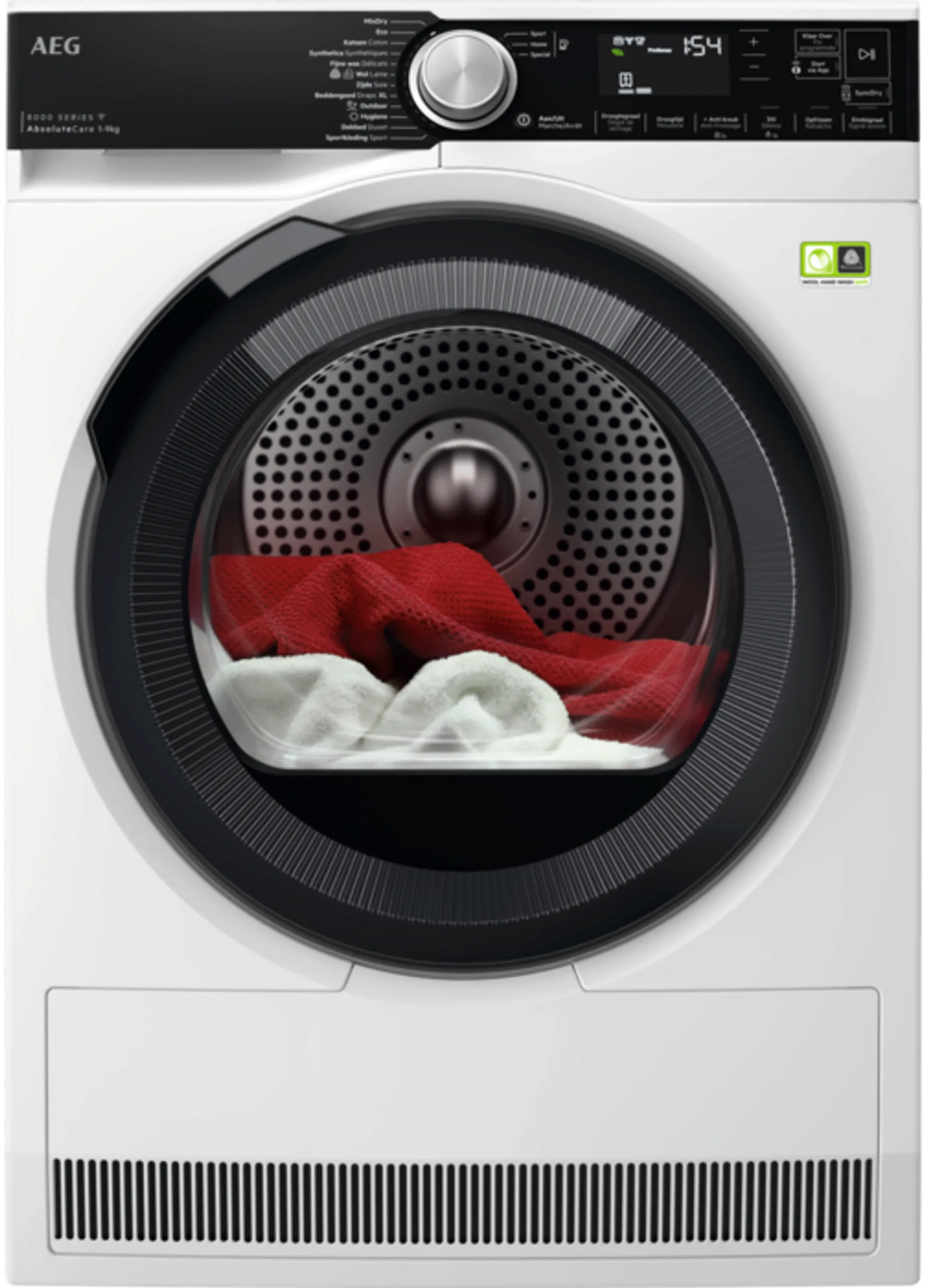 AEG Sèche-linge pompe à chaleur Serie 8000 AbsoluteCare TR89T76C image