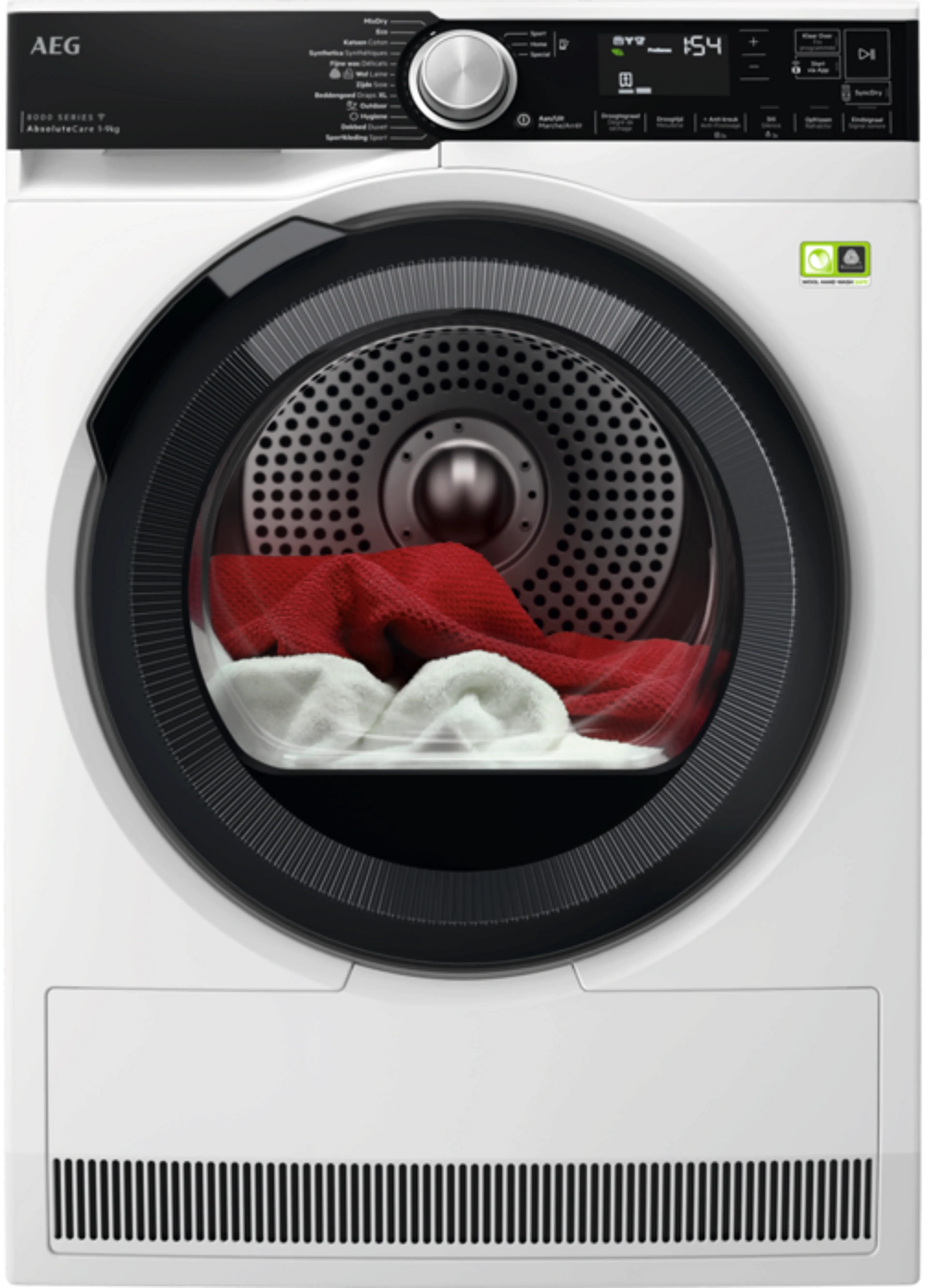 Heat pump dryer Serie 8000 AbsoluteCare TR89T76C