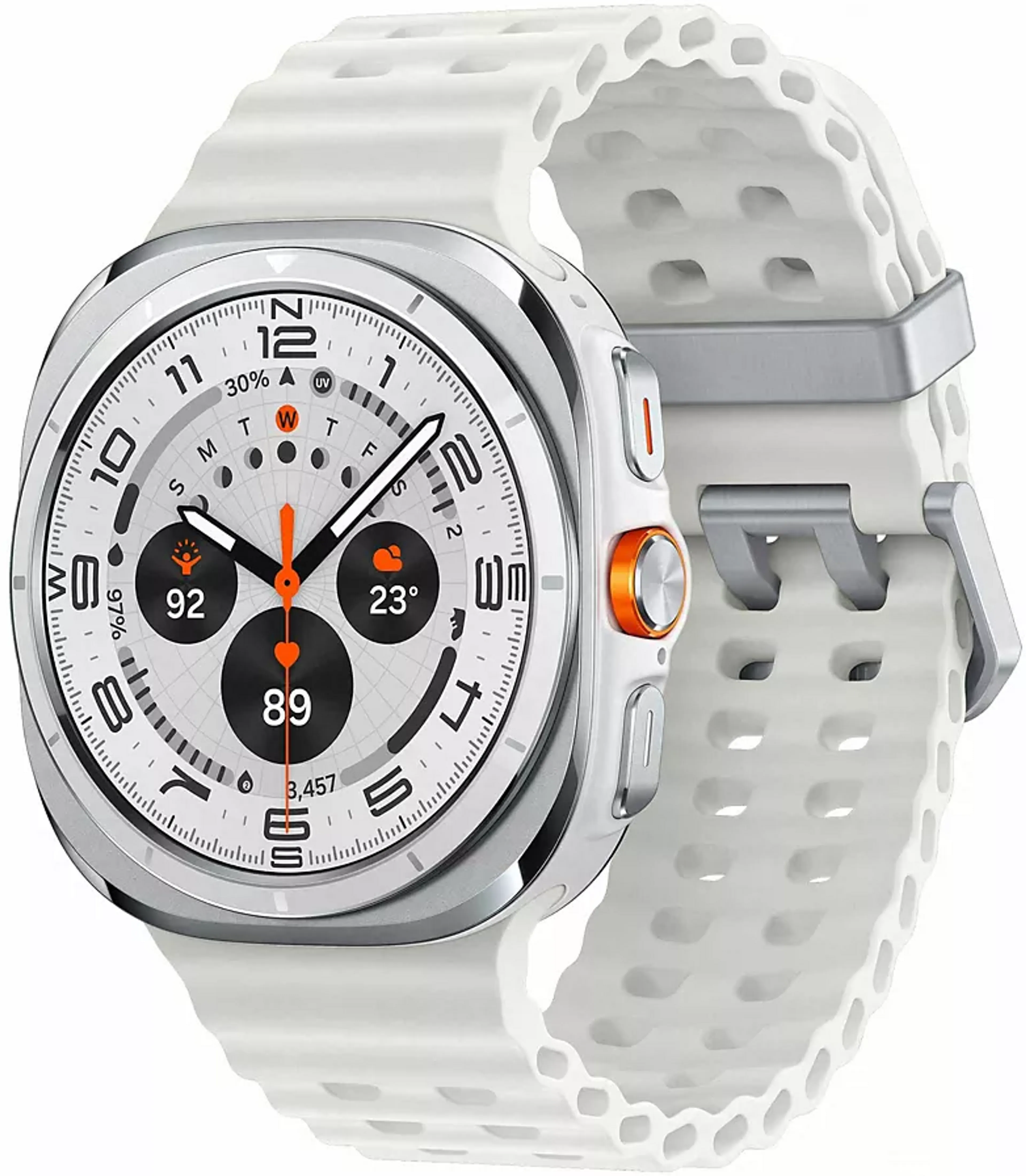 Smartwatch Galaxy Ultra 2025 - 47mm - Titanium White