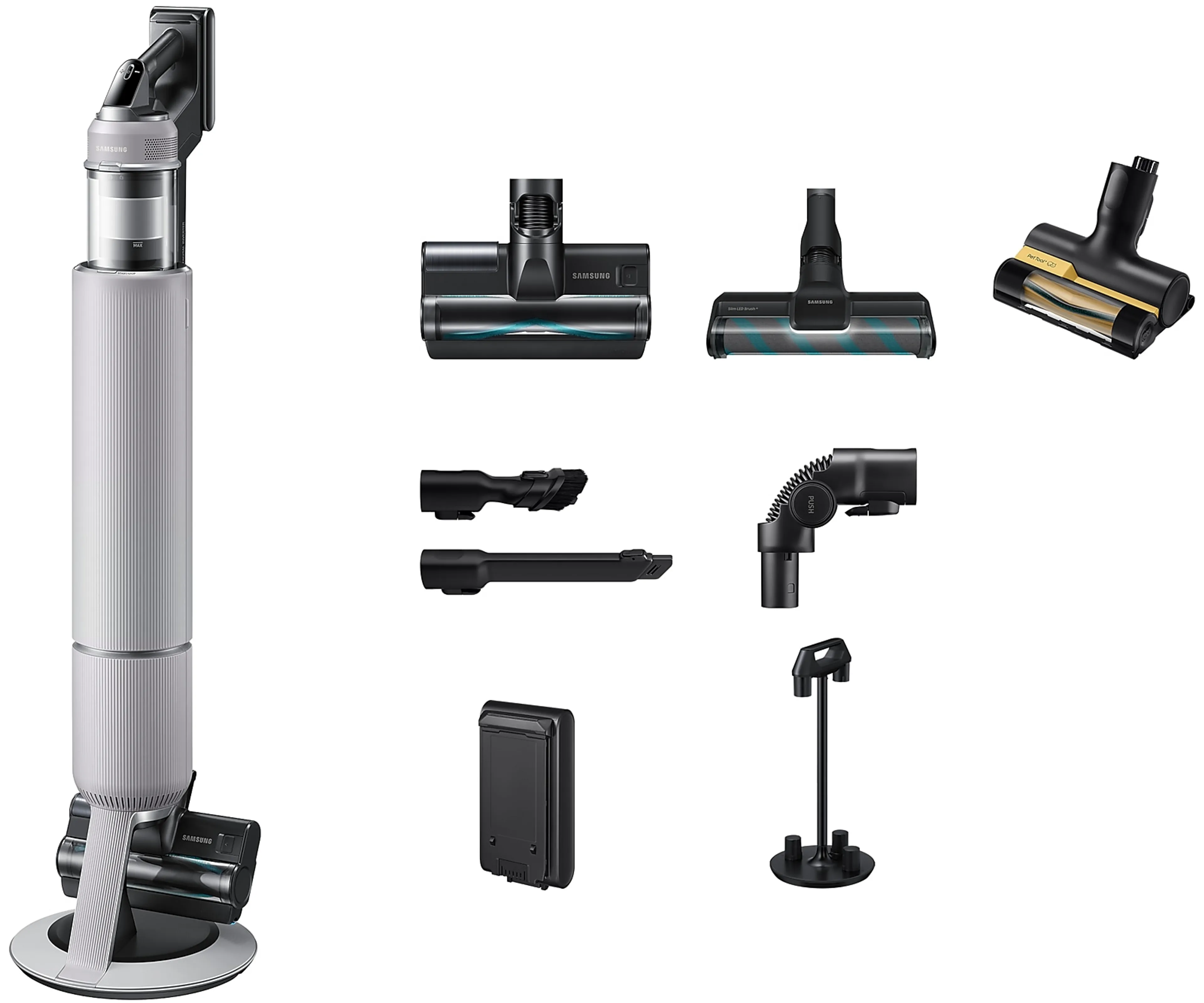 Samsung Aspirateur balai Bespoke AI Jet Lite Complete VS80F28DFP/WA image