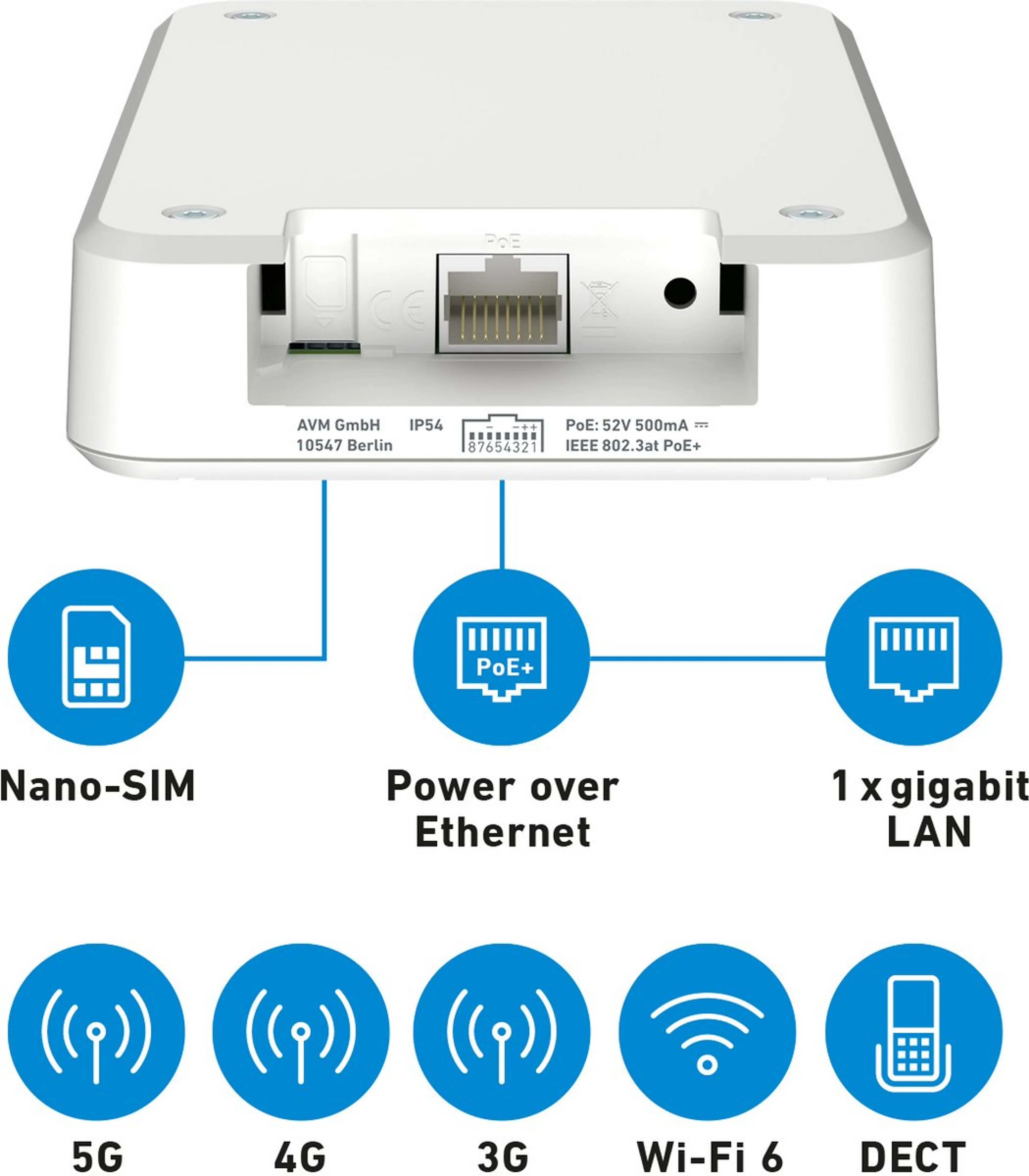 AVM FRITZ Modem Routeur 5G FRITZ!Box 6860 image
