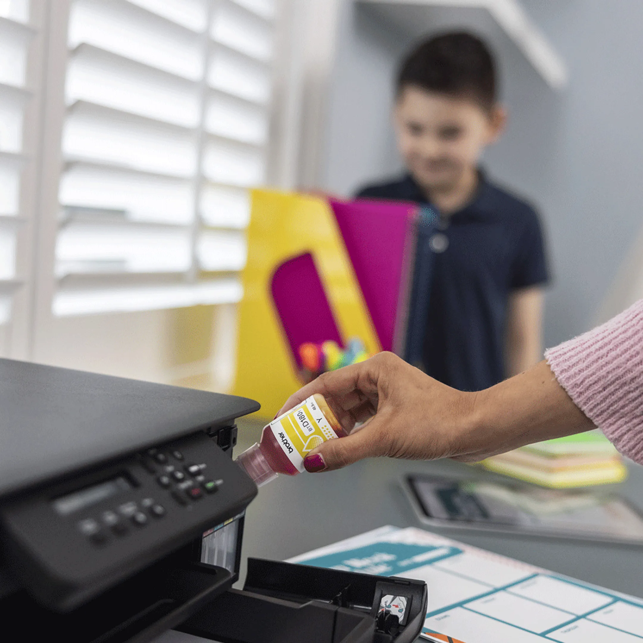 Brother Multifunction printer DCP-T580DW - Black image