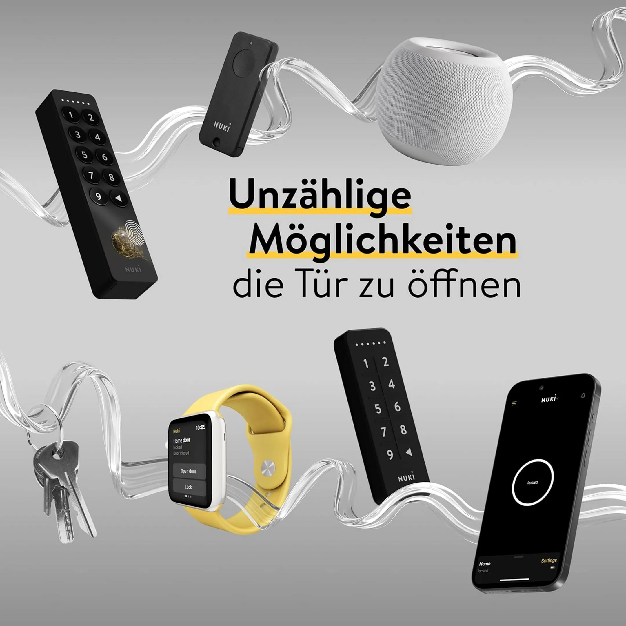 NUKI Verbundenes Schloss Smart Lock Ultra image