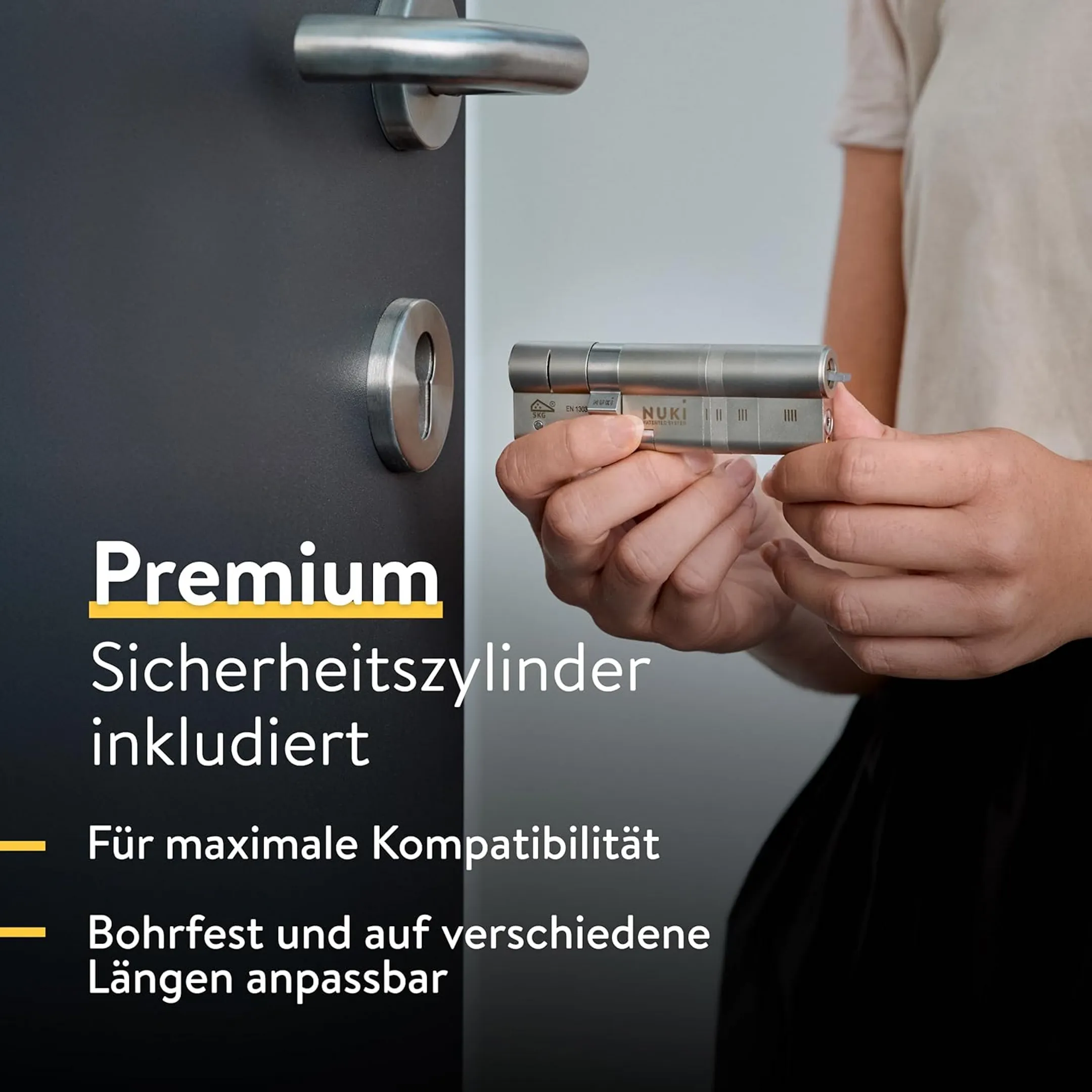 NUKI Verbundenes Schloss Smart Lock Ultra image