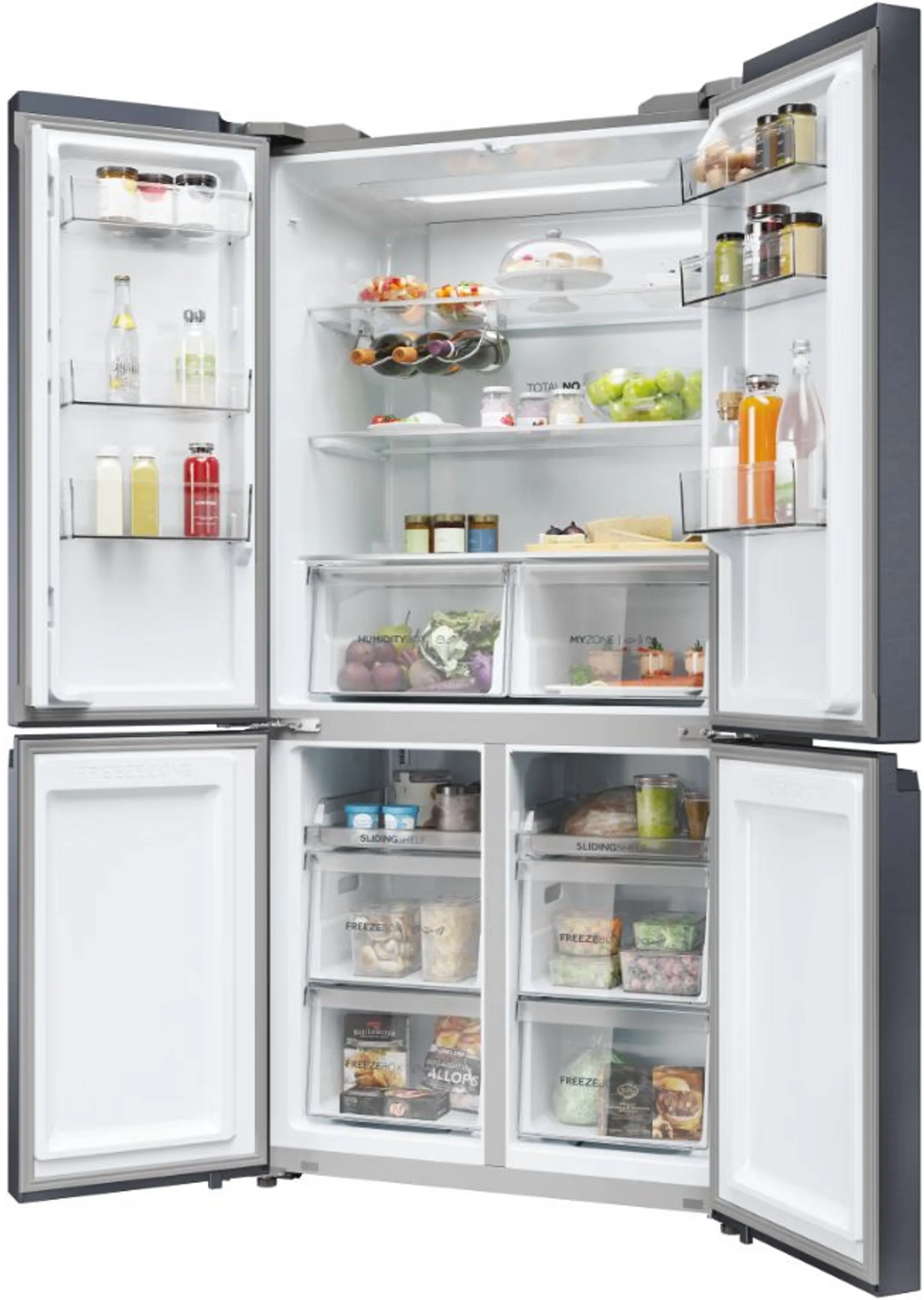 Haier Frigo américain Cube 90 Serie 5 HCR5919ENMB image