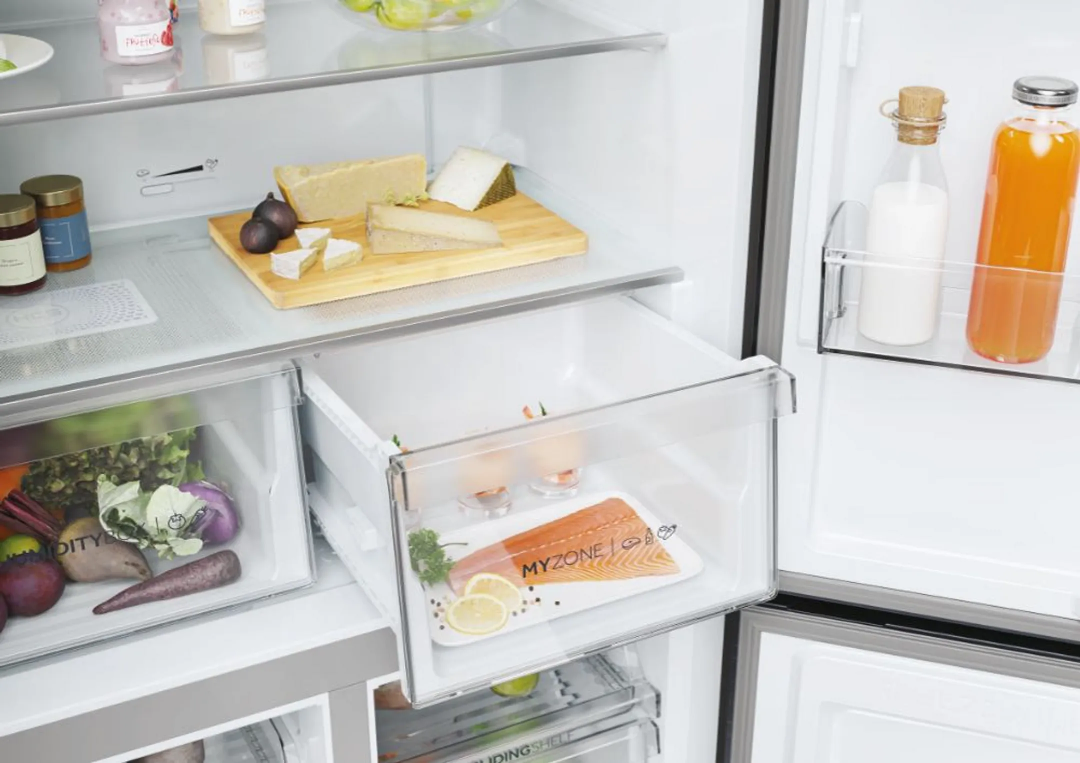 Haier Frigo américain Cube 90 Serie 5 HCR5919ENMB image